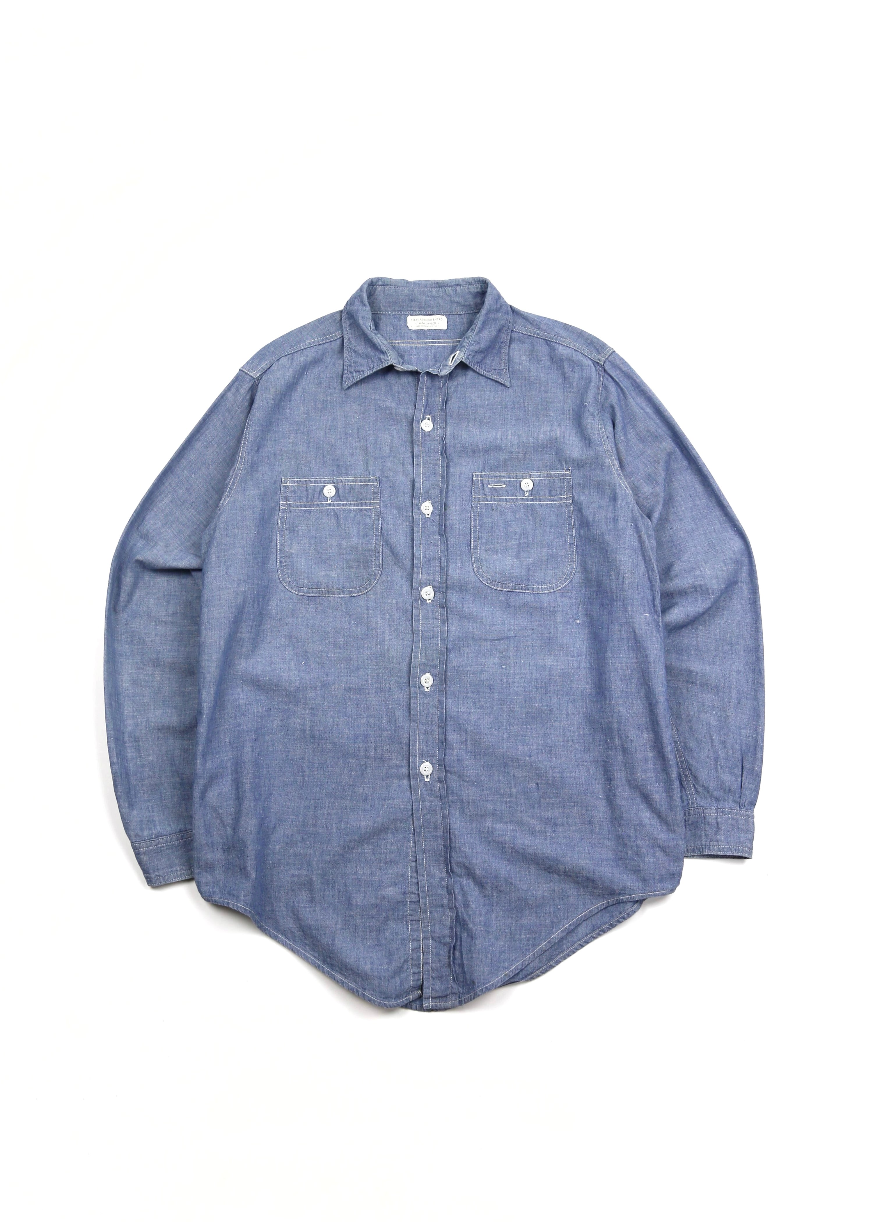 50’s SEARS CHAMBRAY WORK SHIRT