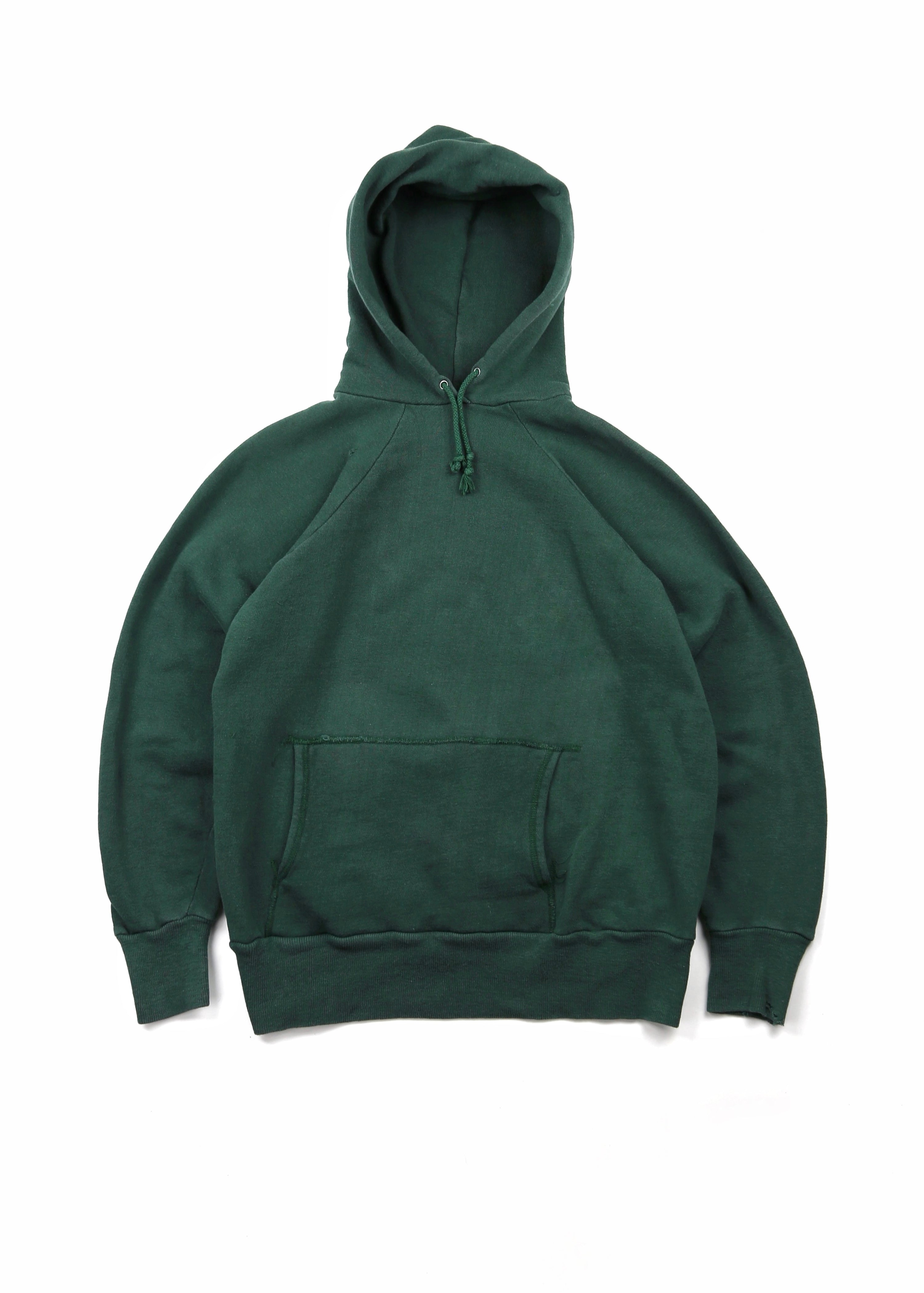 60’s Forest Green Cotton Hoodie
