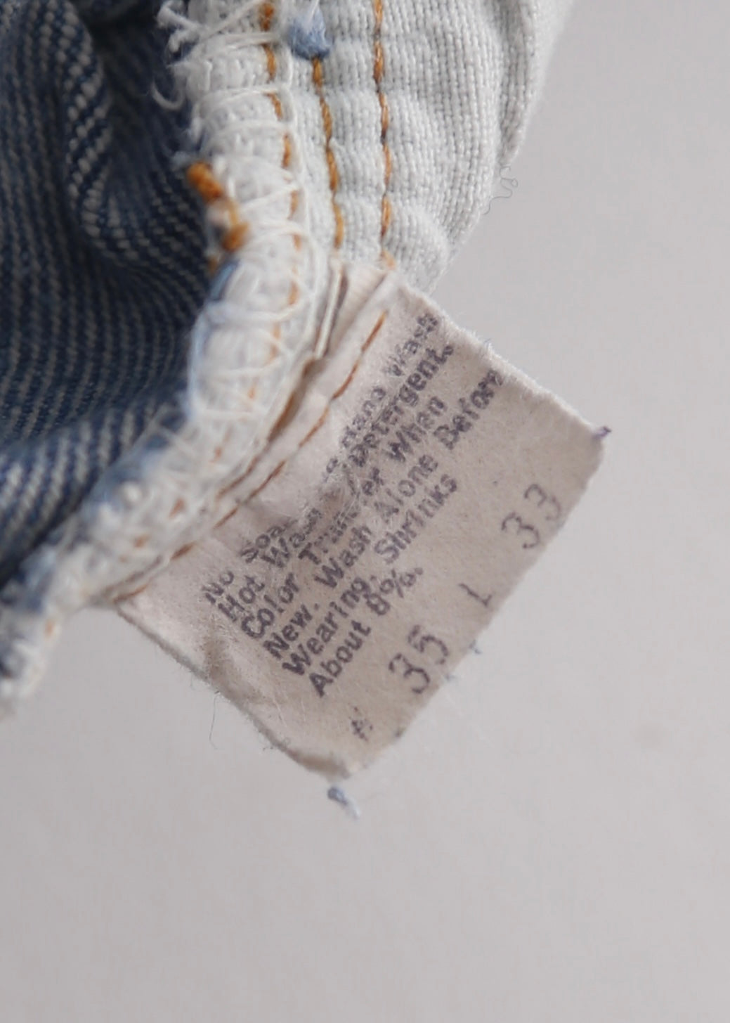 80’S REDLINE SELVEDGE LEVIS 501
