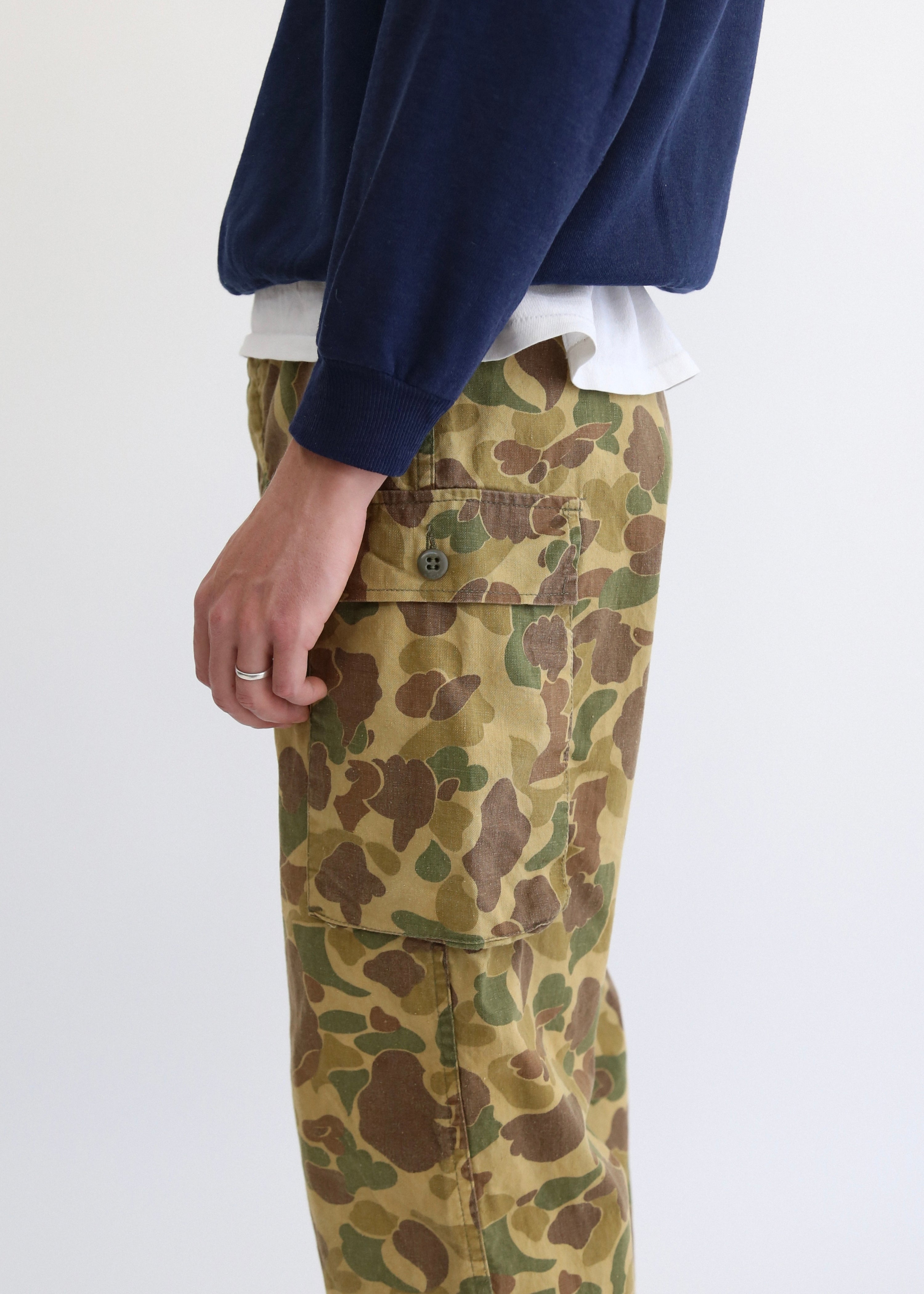 50’S CIVILIAN FROG SKIN CAMO TROUSERS