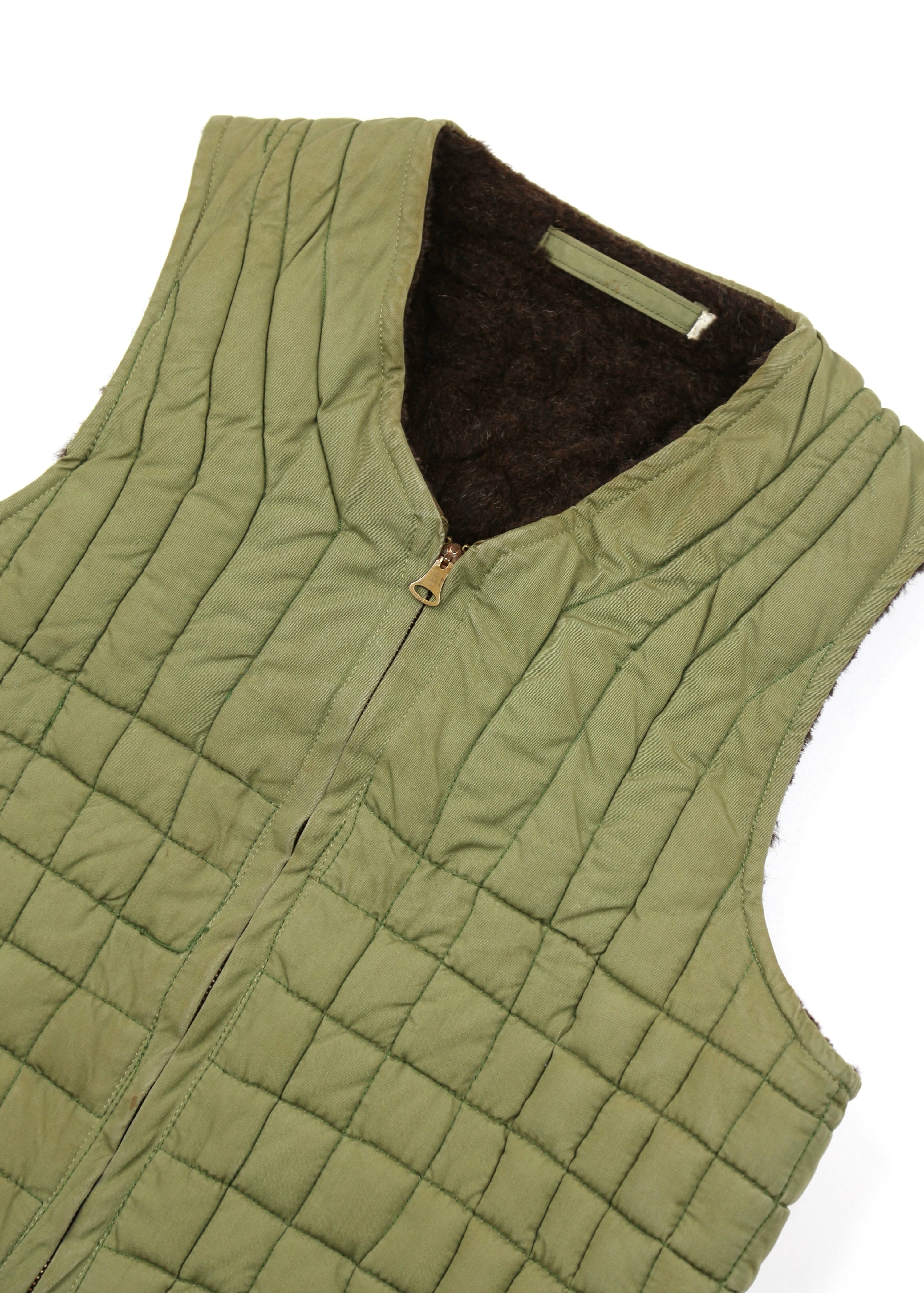 40’s WW2 QUILTED TANKER VEST