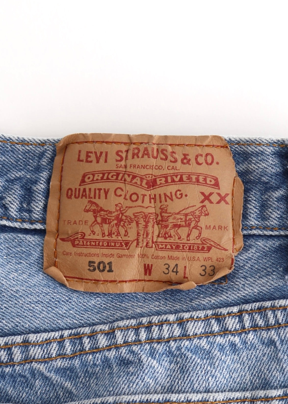 90’S LEVI’S 501 DENIM JEANS