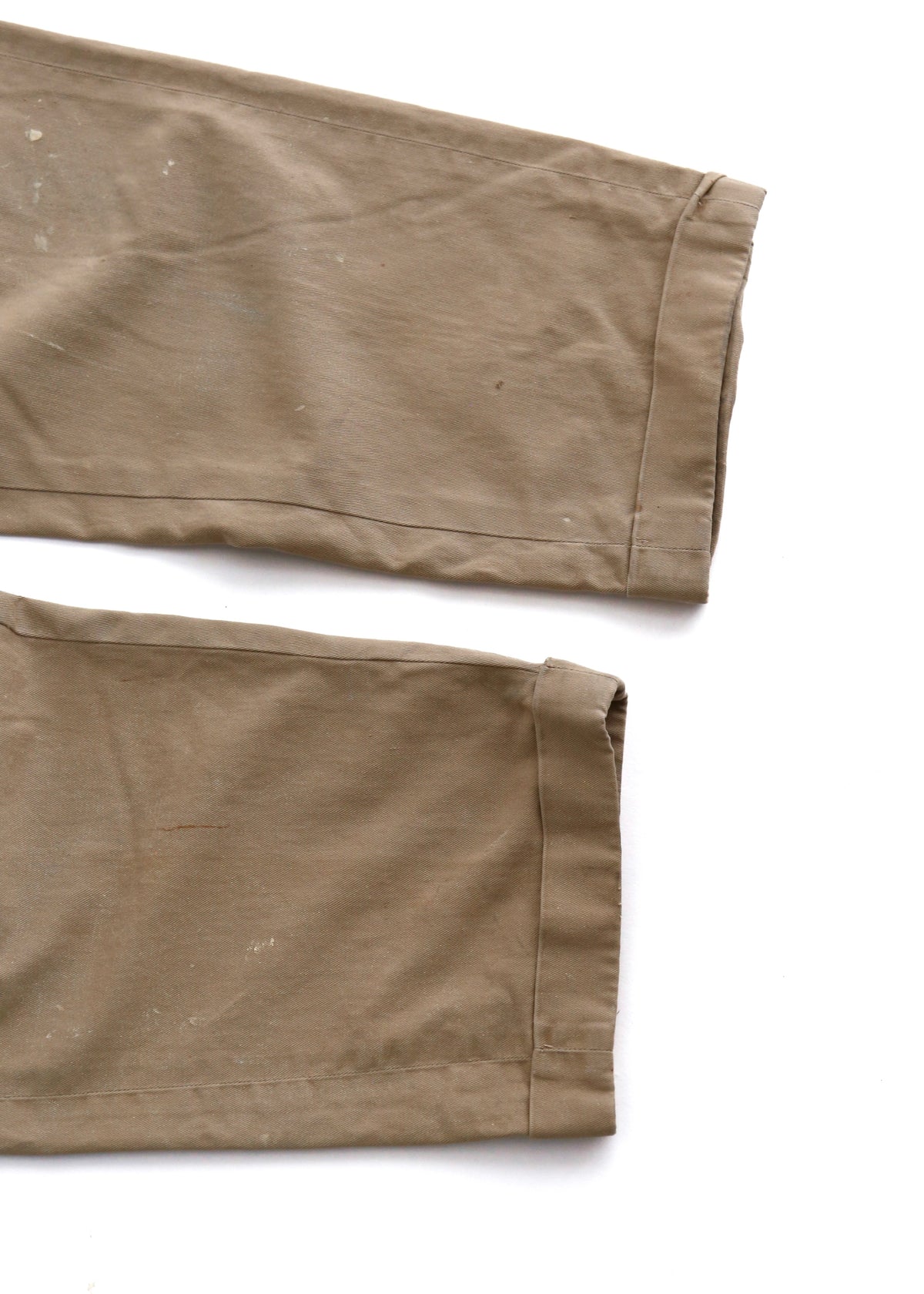 50’S PAINT SPLATTERED US ARMY KHAKI TROUSER