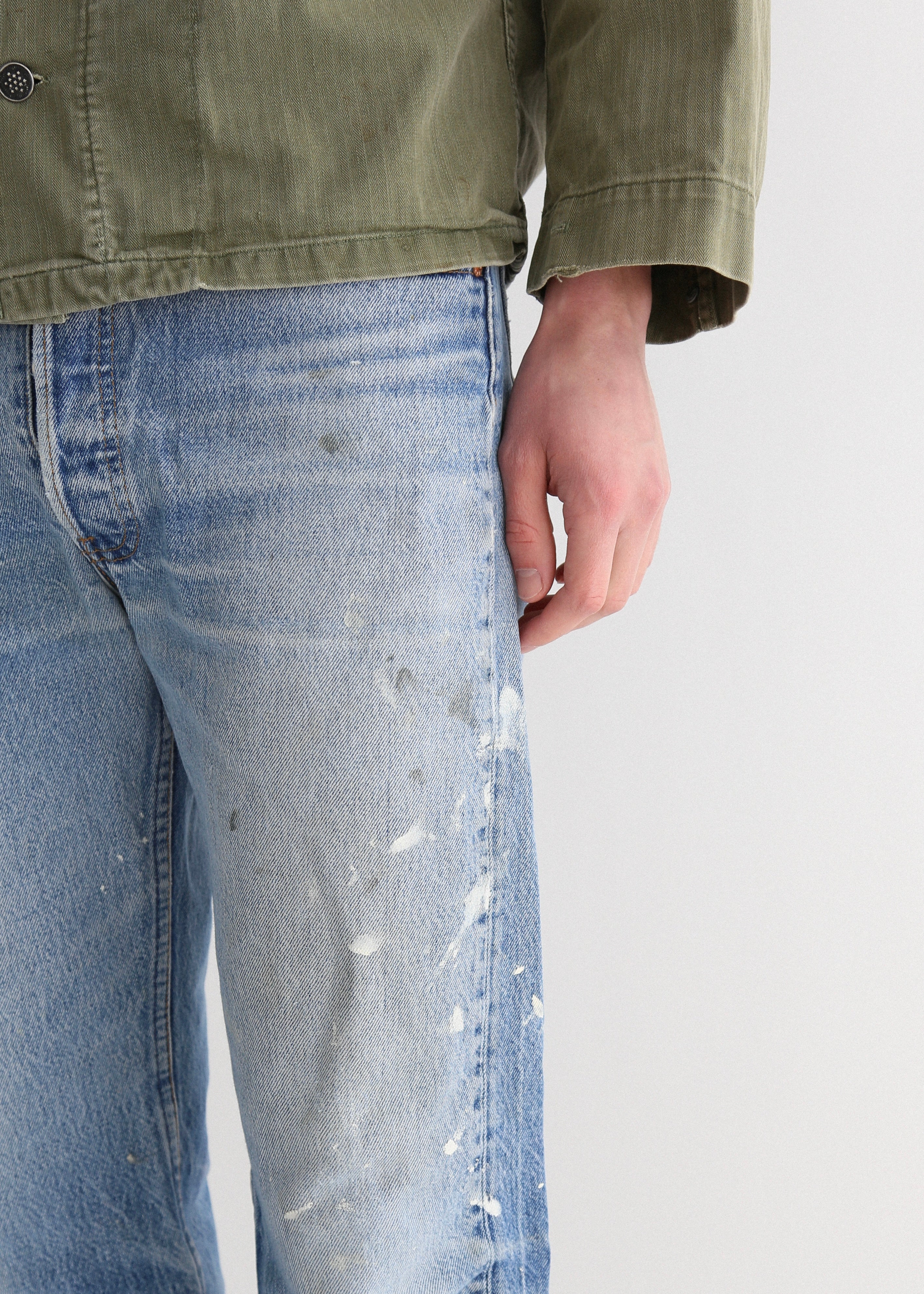 80’s Paint Splattered Levi’s 501