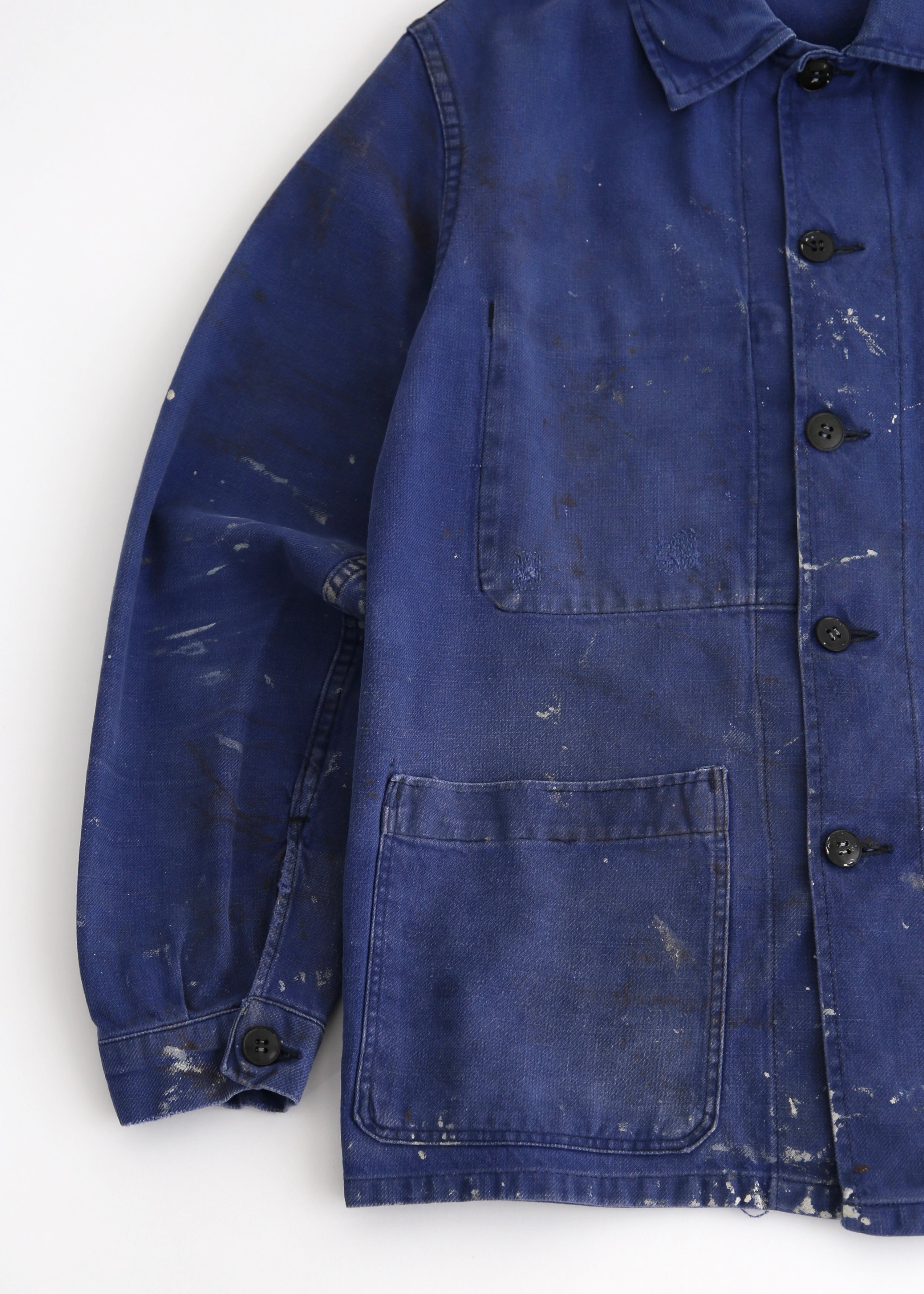 60’S FRENCH PAINT SPLATTERED CHORE JACKET