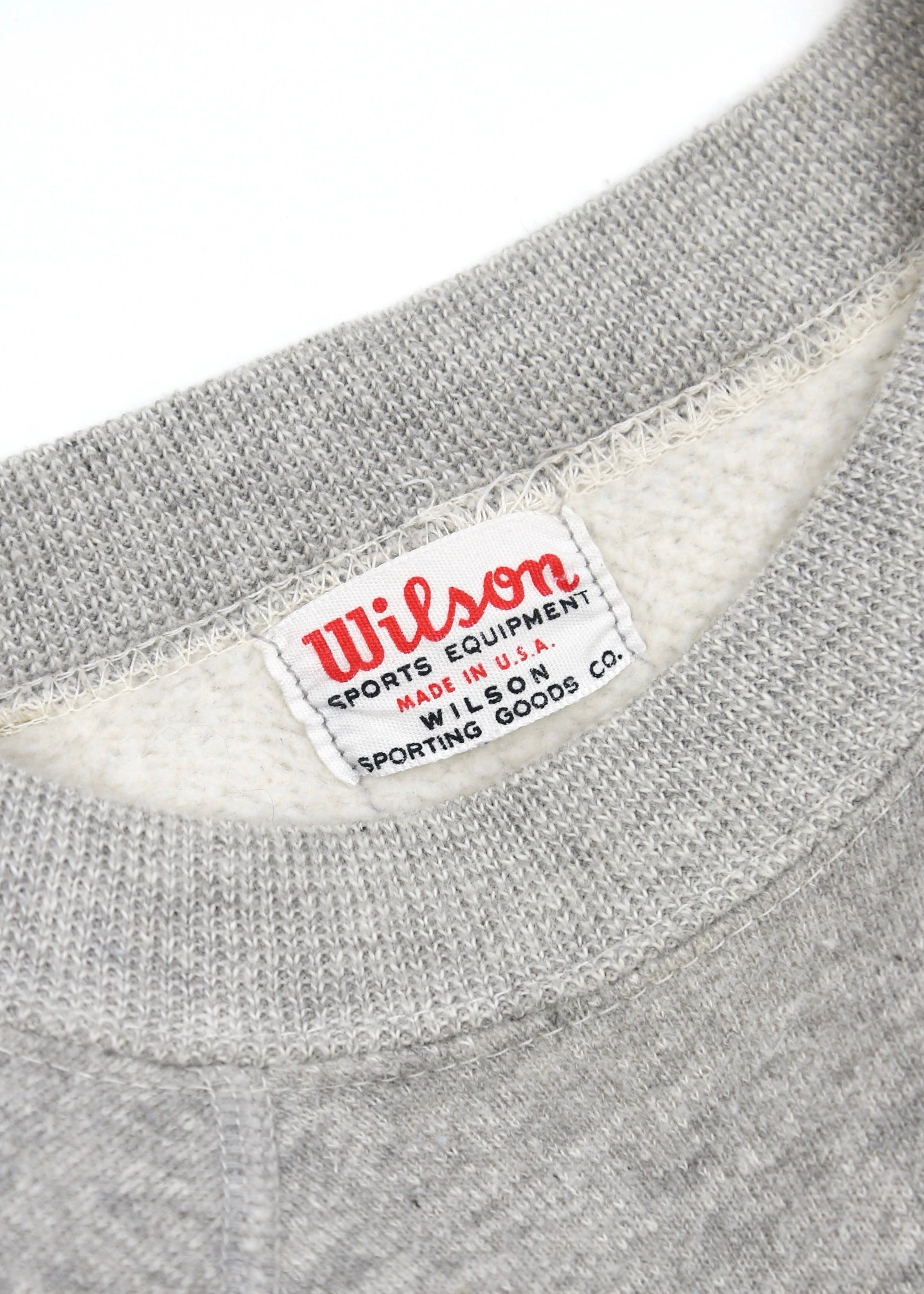 60’s Wilson Grey Crewneck Sweatshirt