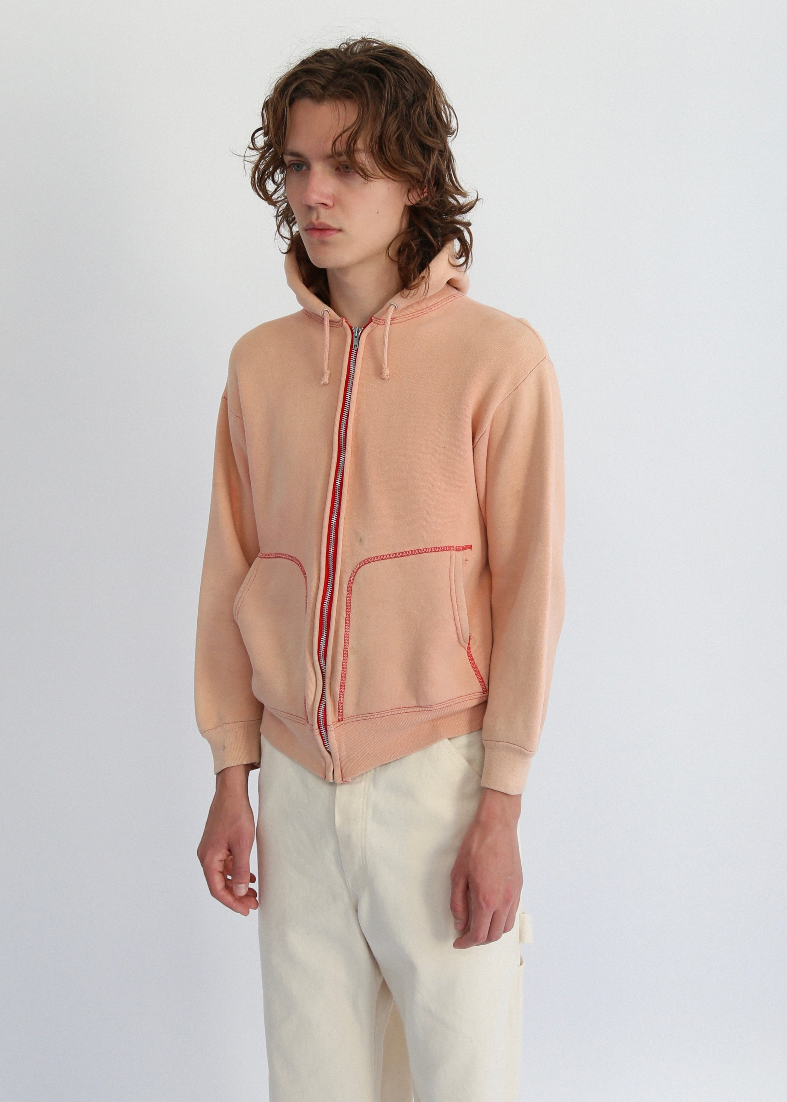 60’s Faded Pink Hoodie