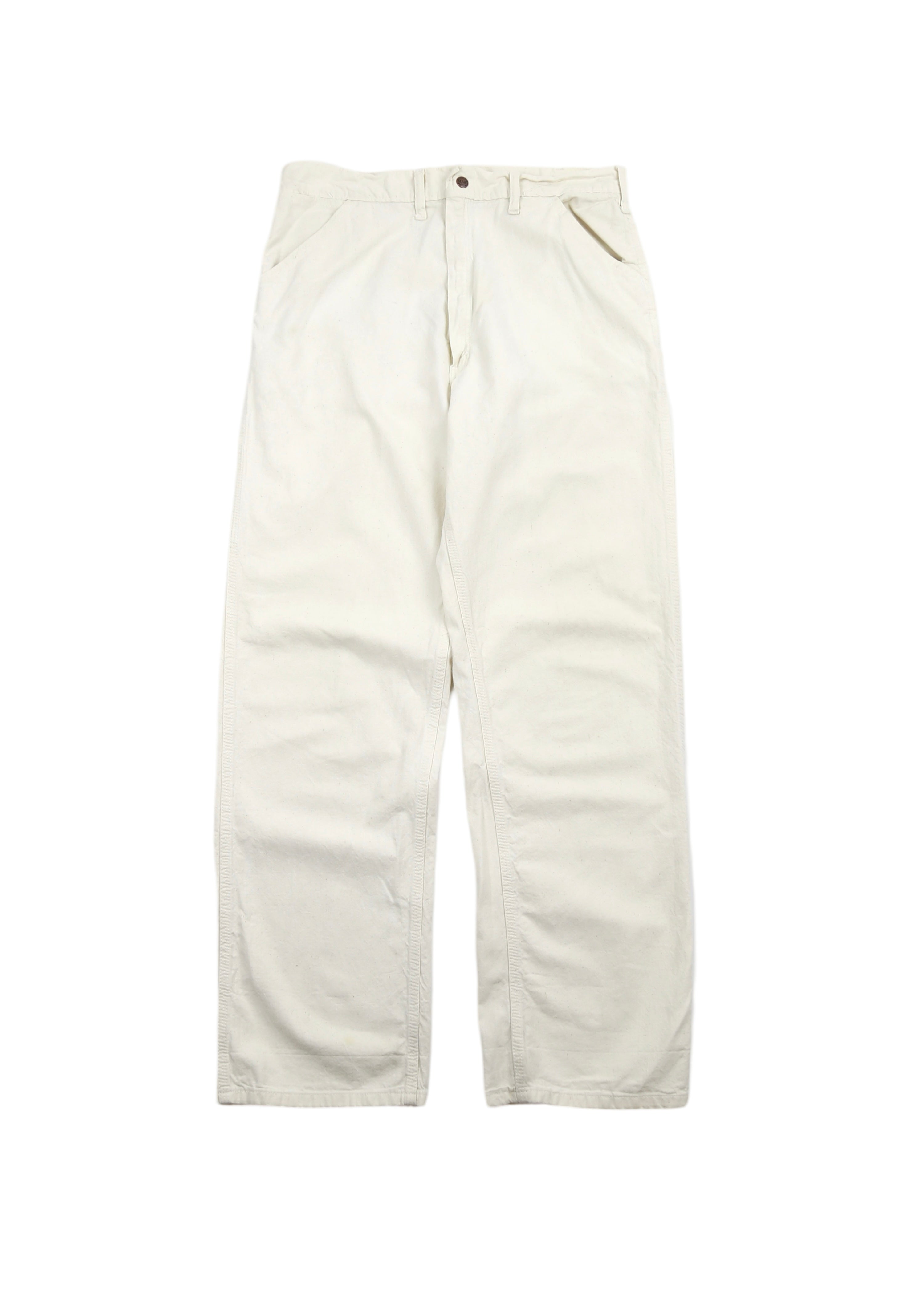 70’s CREAM PAINTER PANT