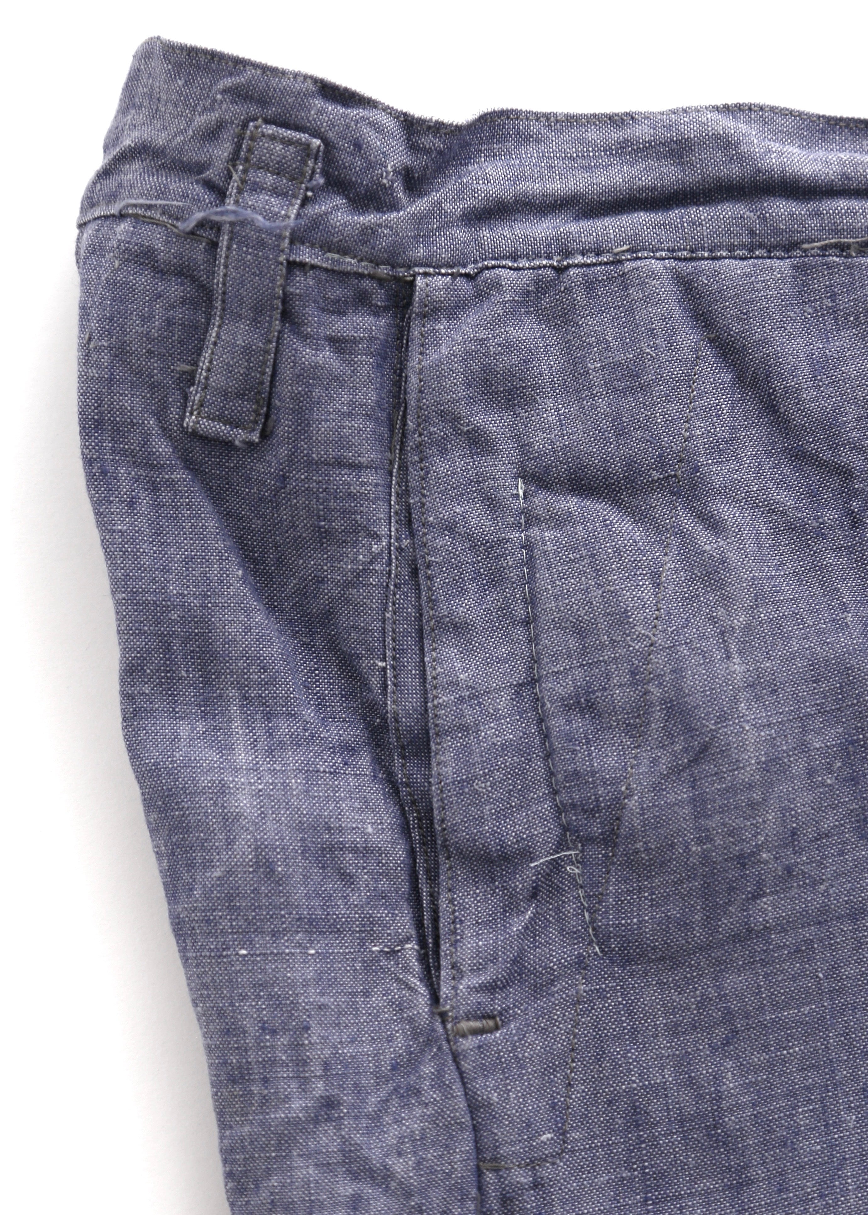 50’S FRENCH NAVY LINEN TROUSER
