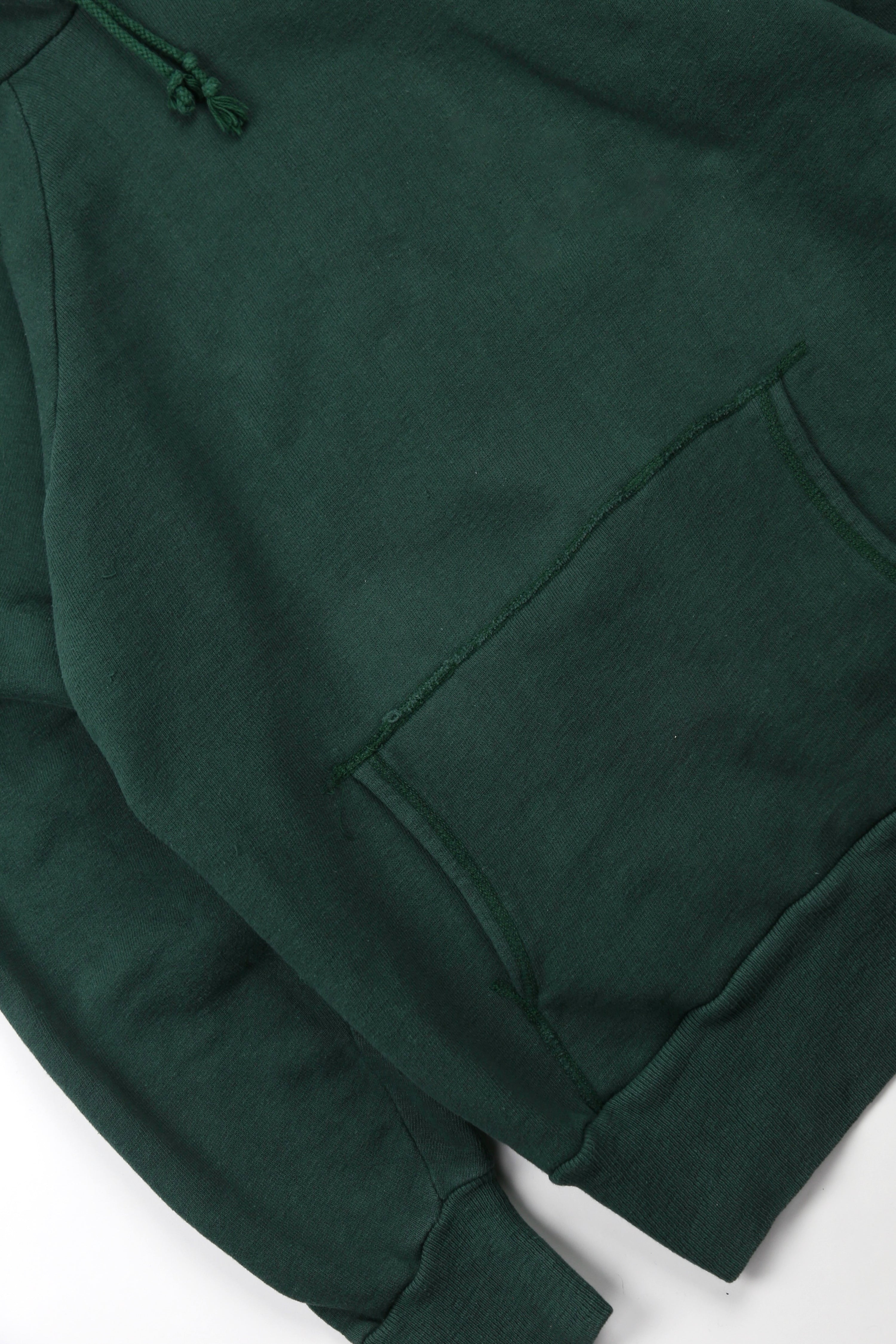 60’s Forest Green Cotton Hoodie