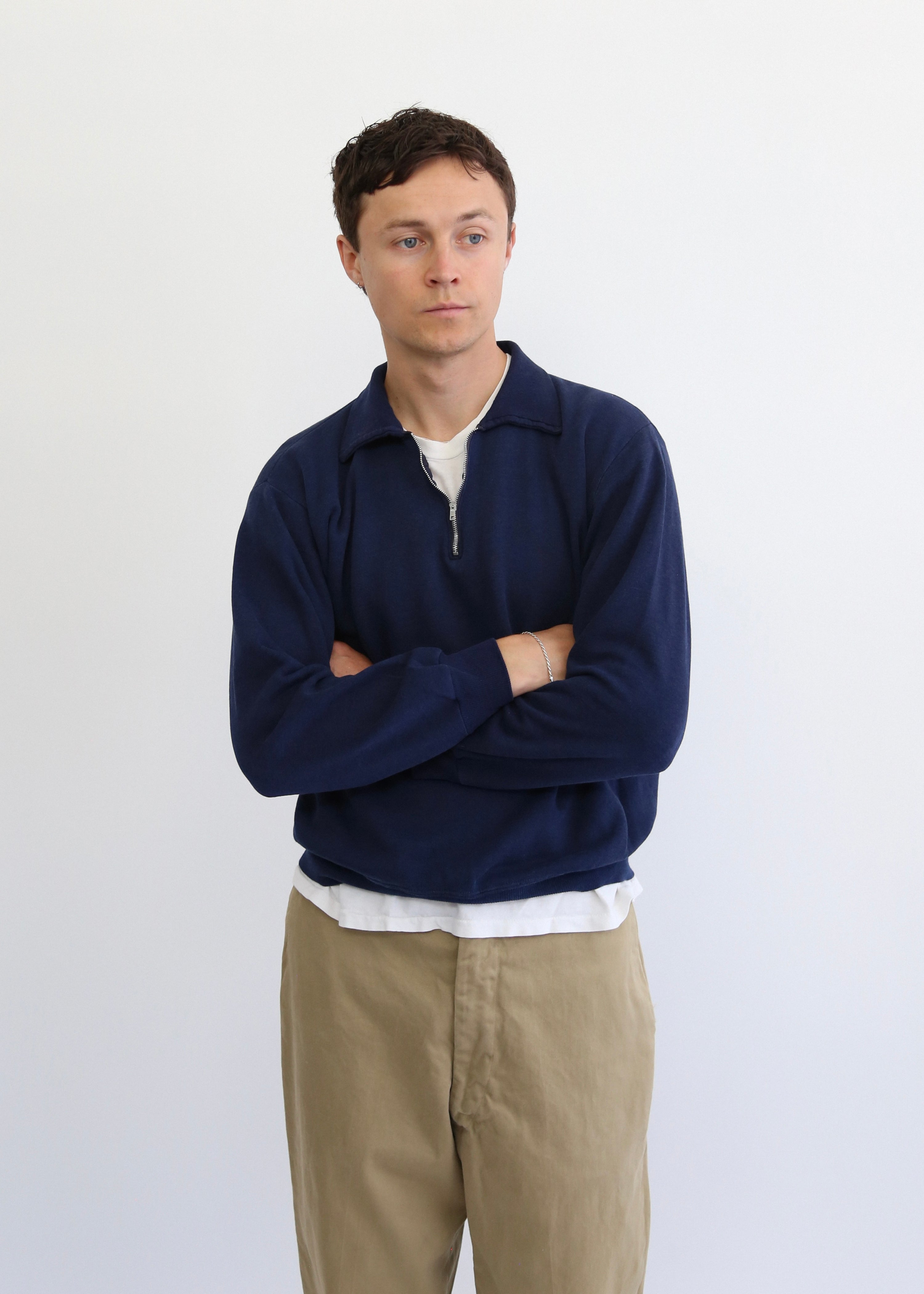 60’S QUARTER ZIP SWEATSHIRT