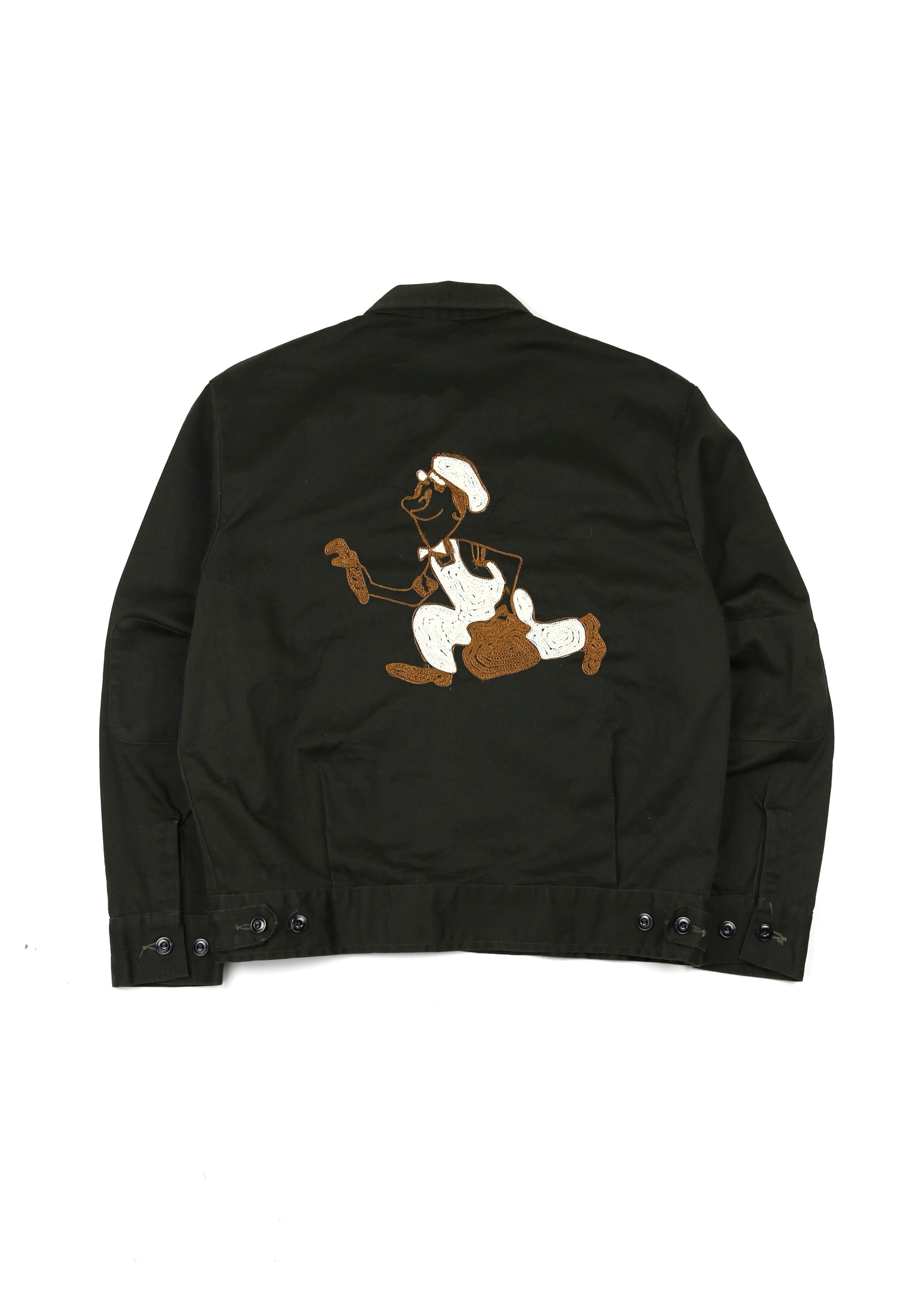 60’s Chainstitch Embroidered Two Pocket Work Jacket