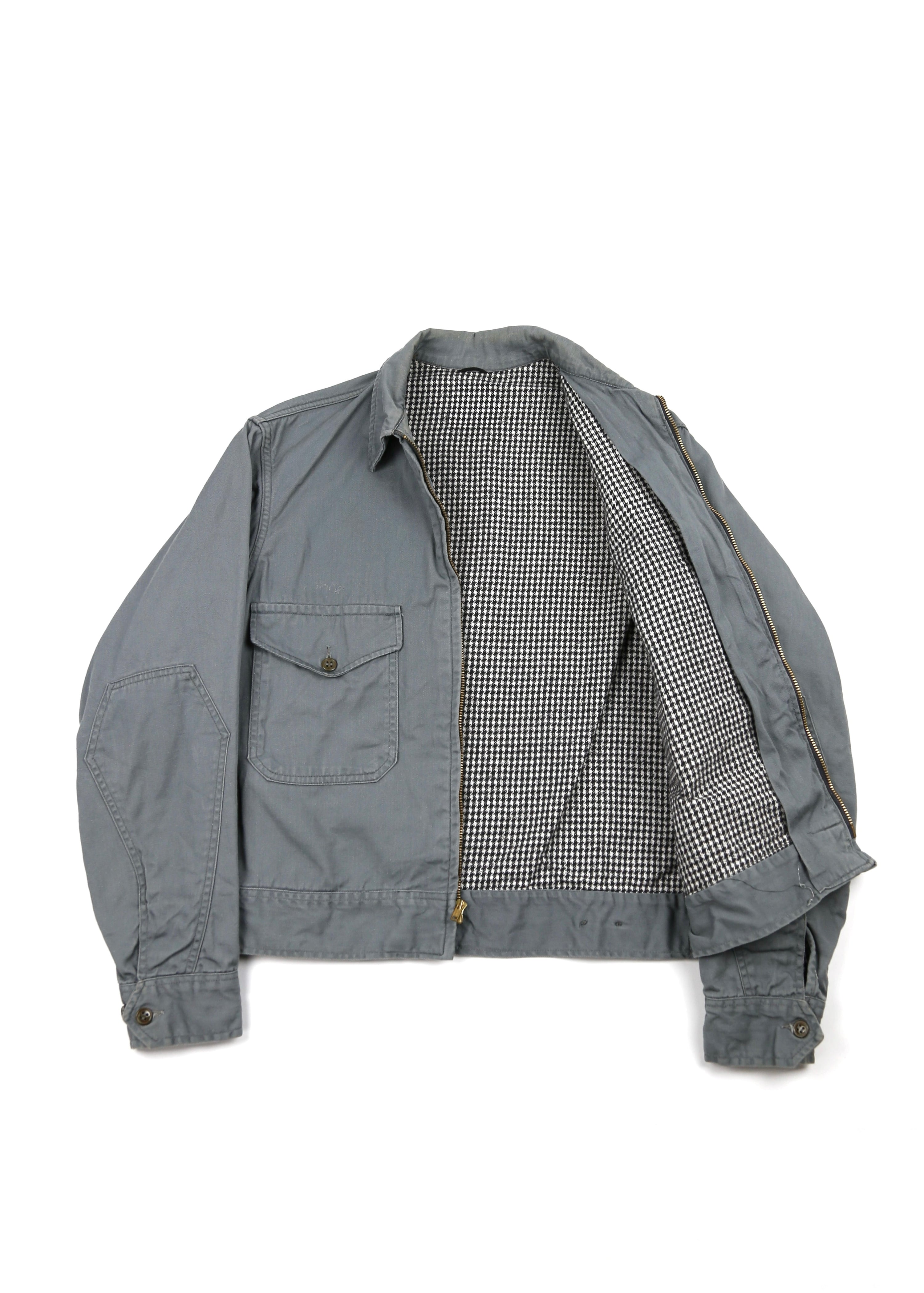 50’s Grey Cotton Work Jacket