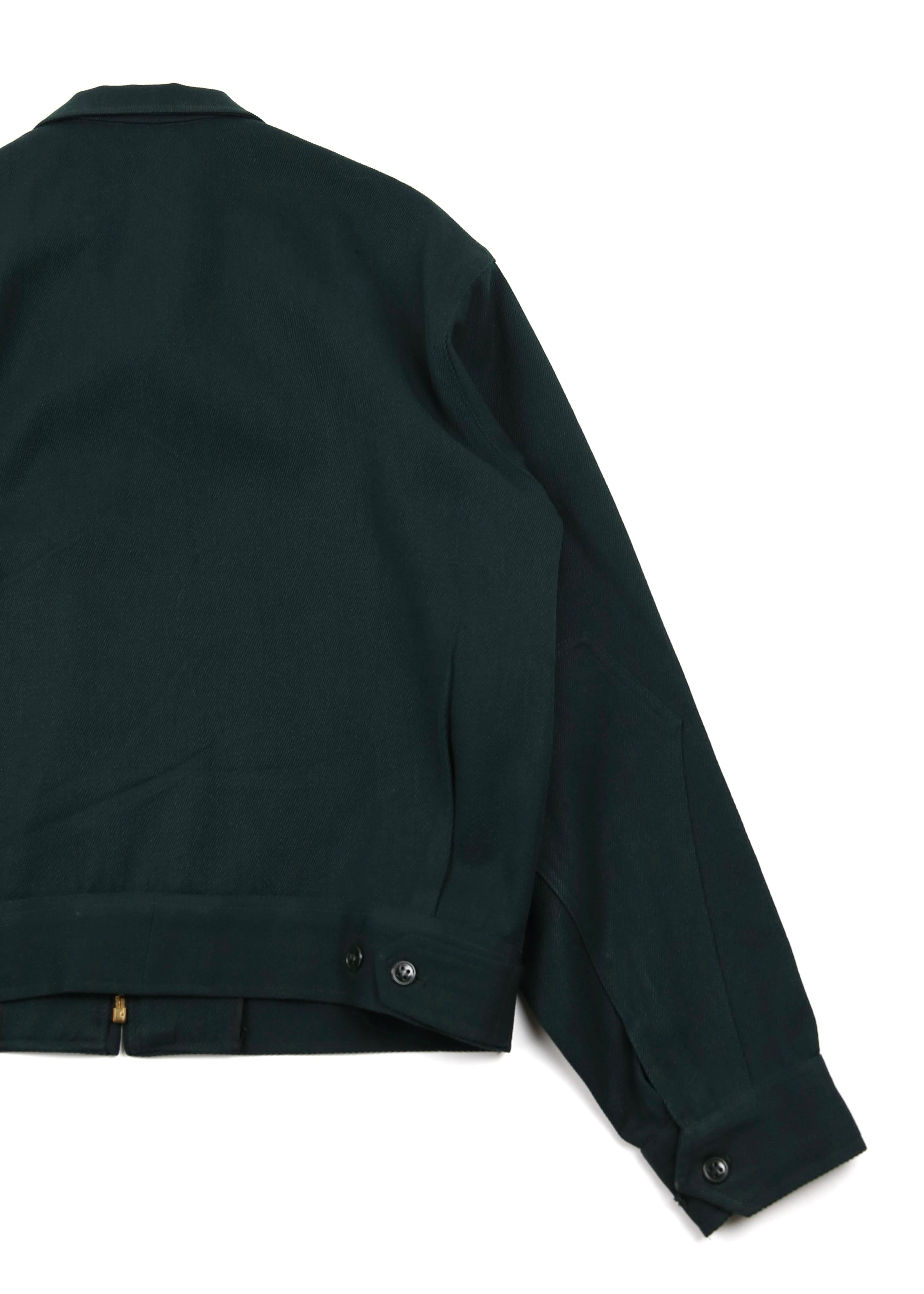 60’s Emerald Green Two Pocket Work Jacket