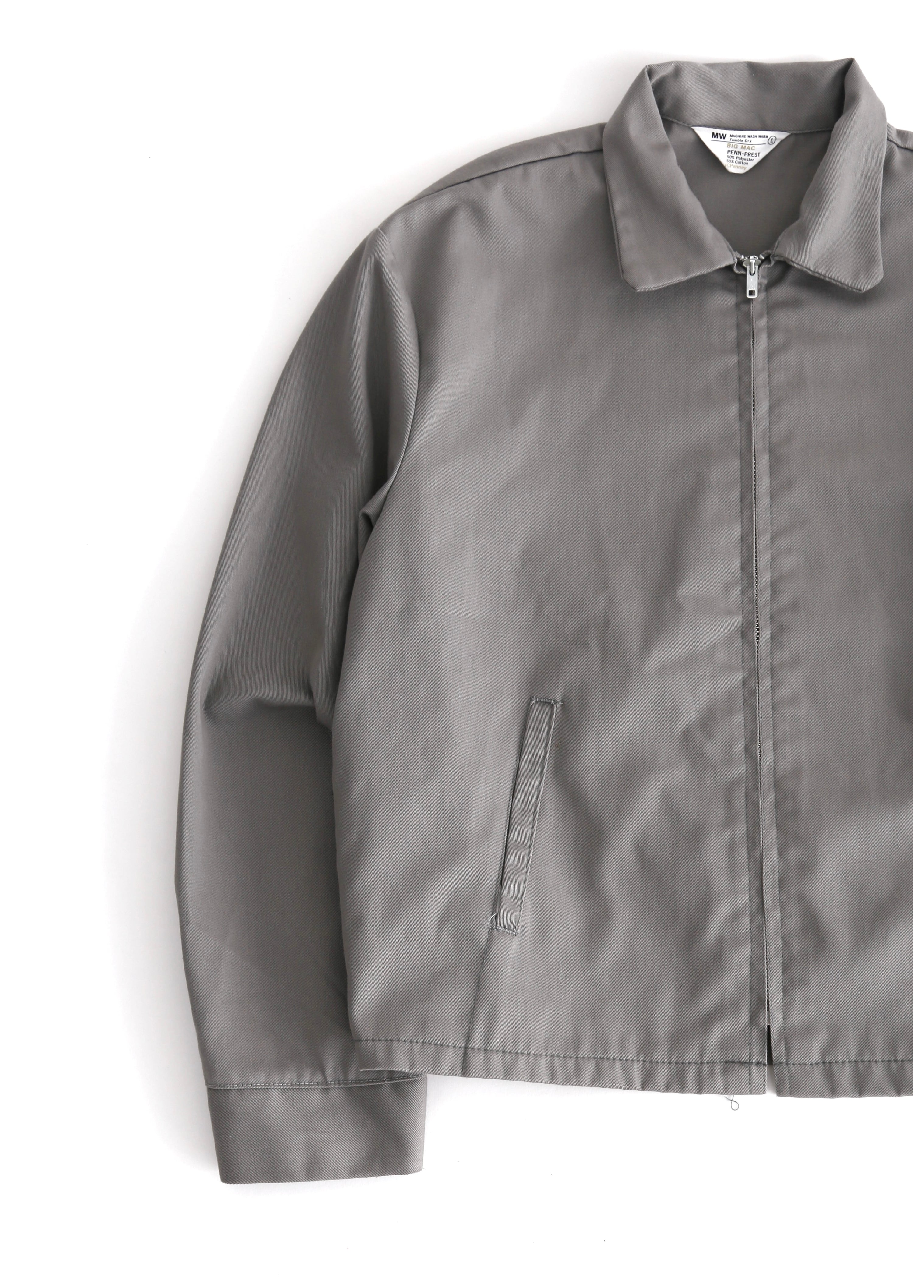 70’S LIGHT GREY WORK JACKET