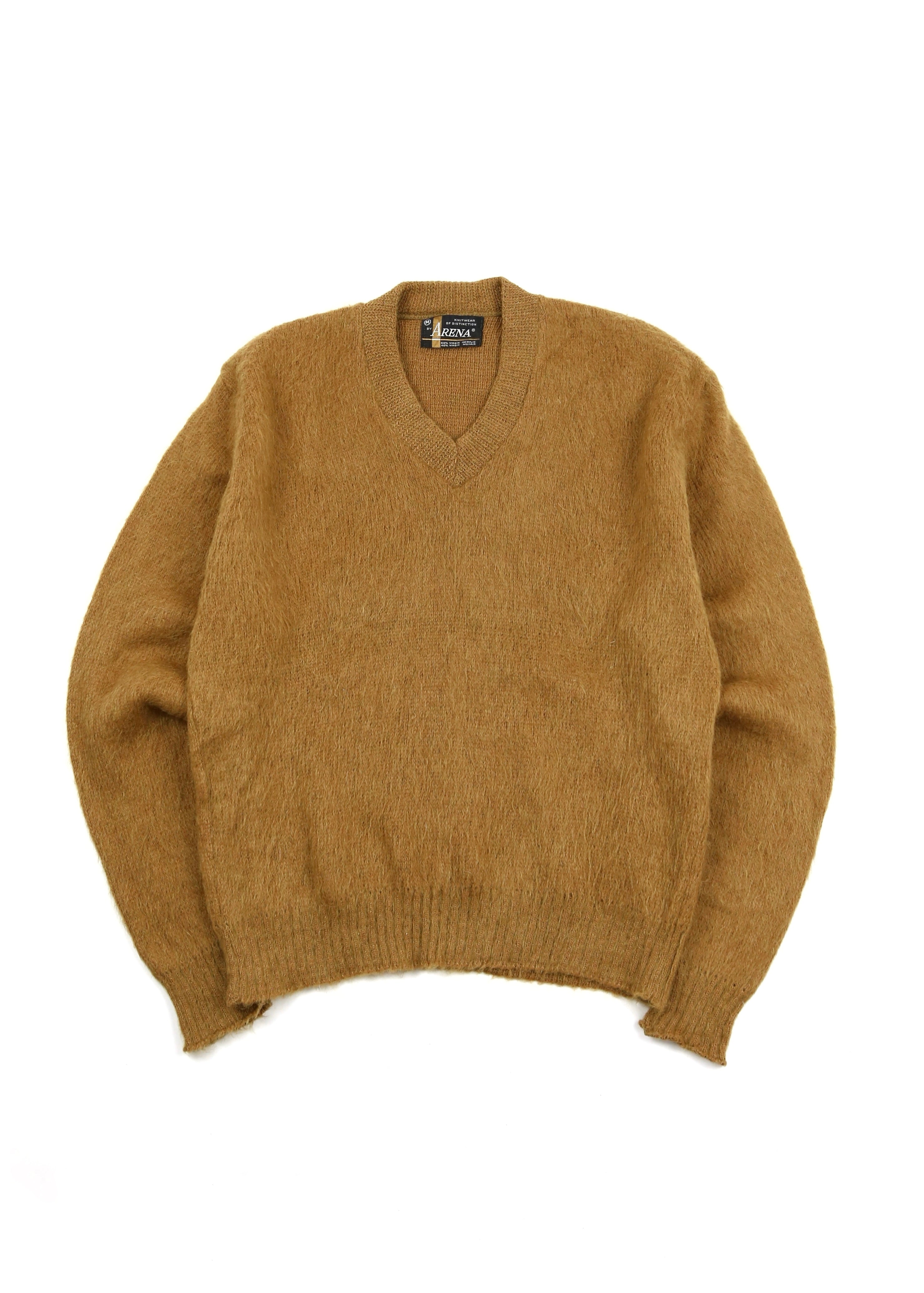 60’s Mustard Yellow Mohair Sweater