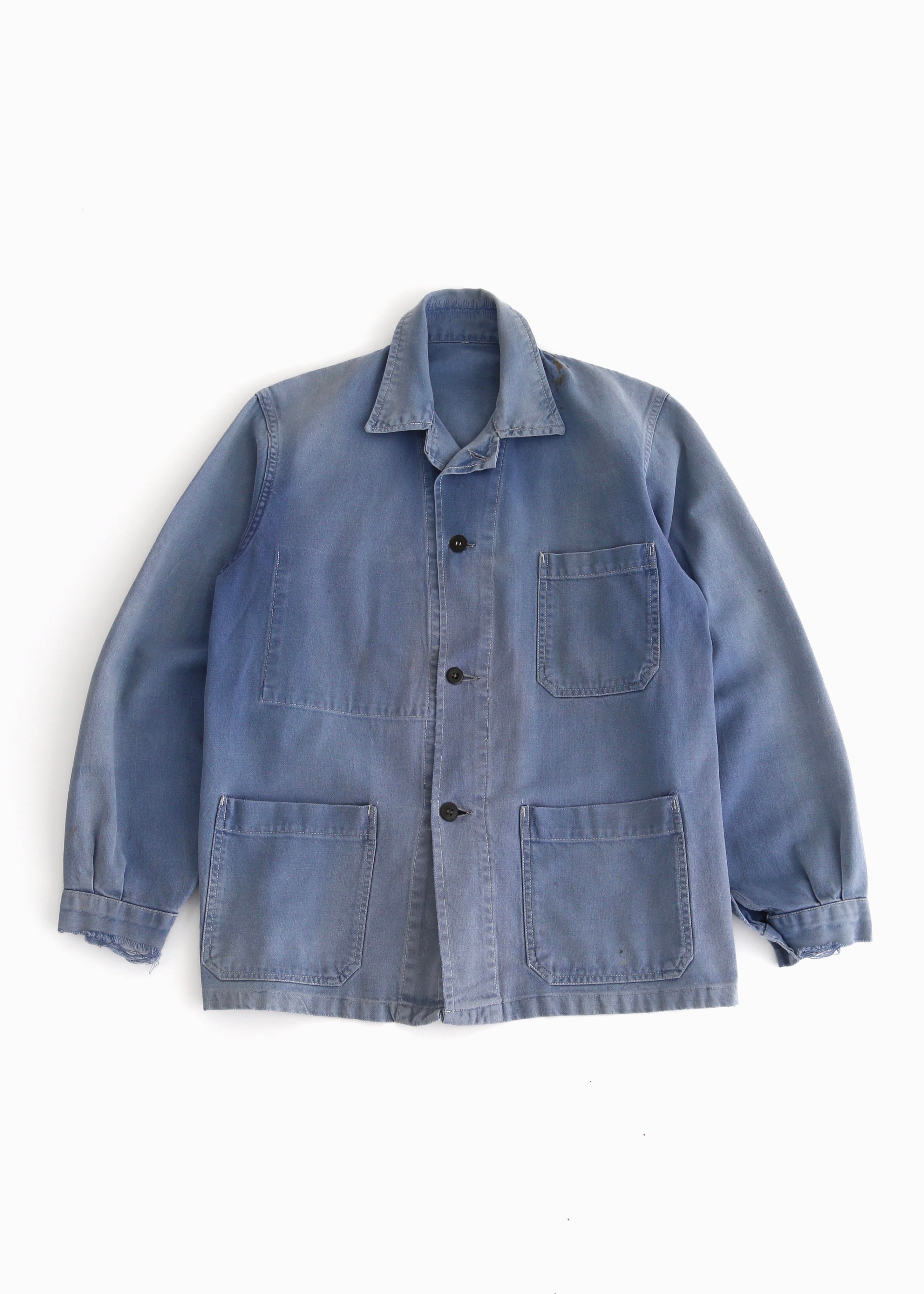 60’S FRENCH SUN FADED CHORE JACKET