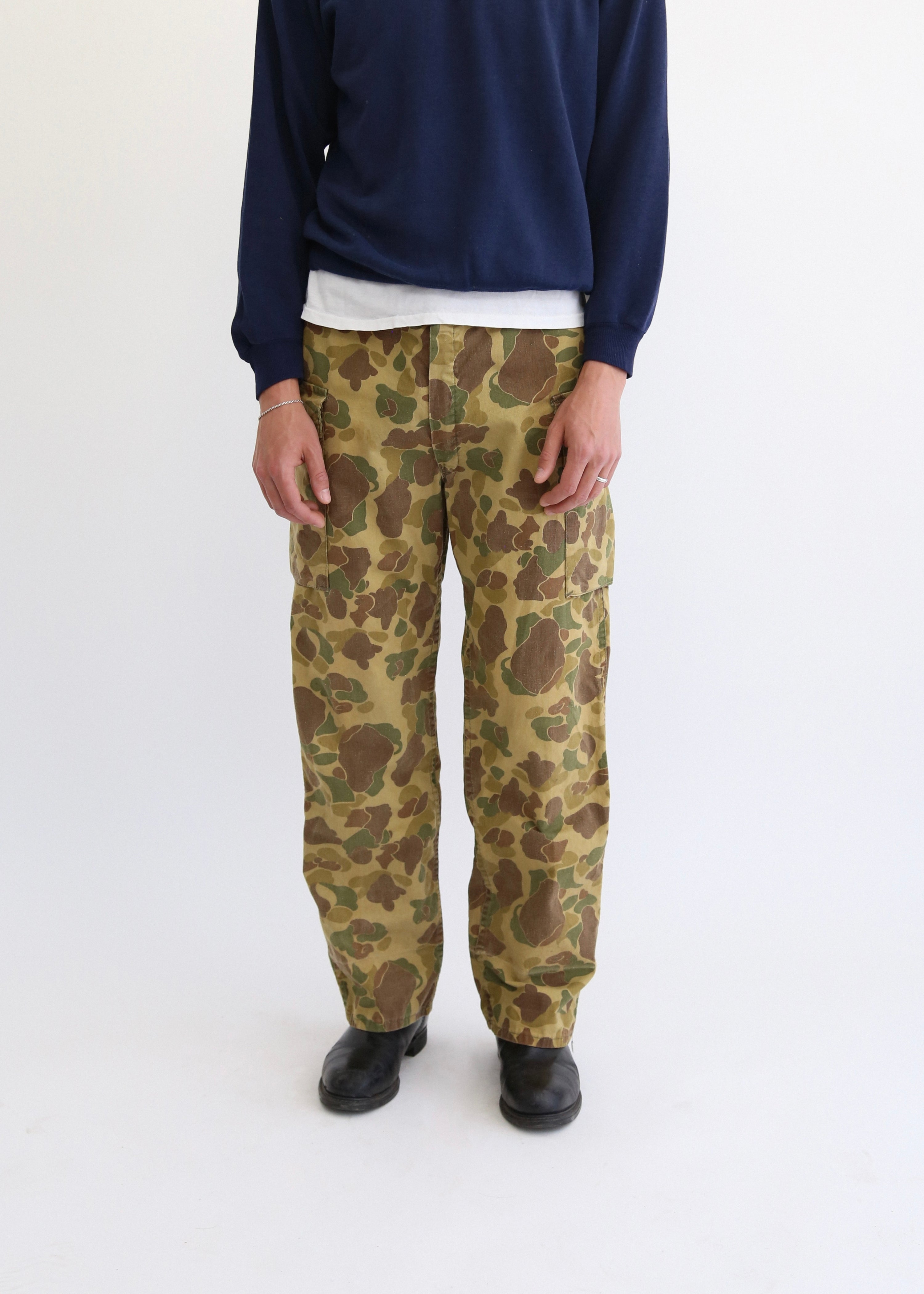 50’S CIVILIAN FROG SKIN CAMO TROUSERS