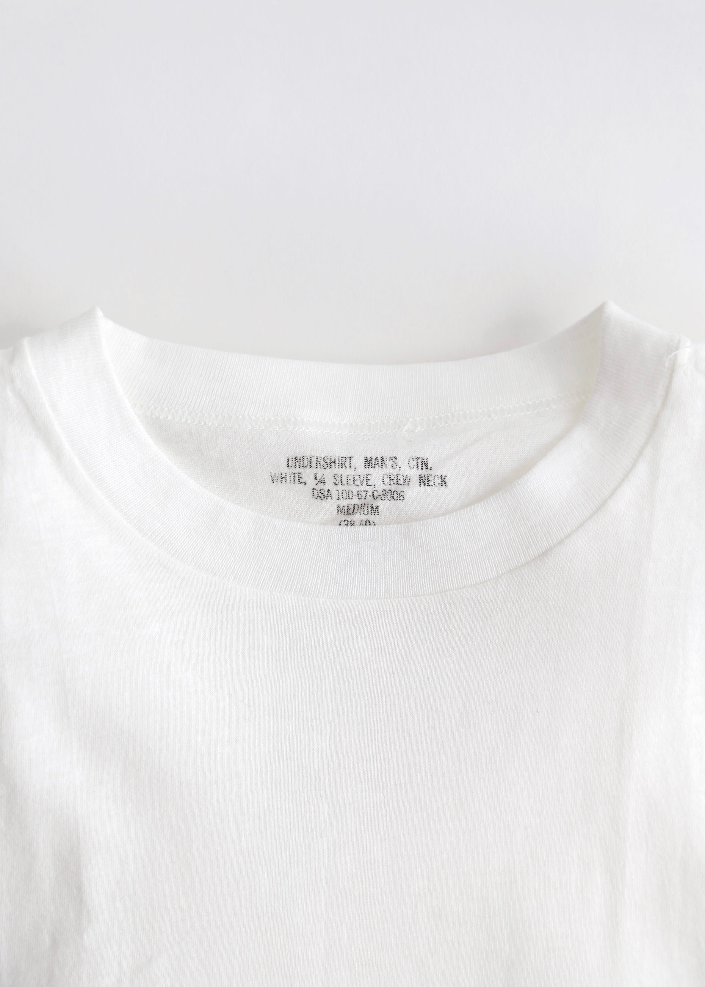 60’S DEADSTOCK US MILITARY T SHIRT