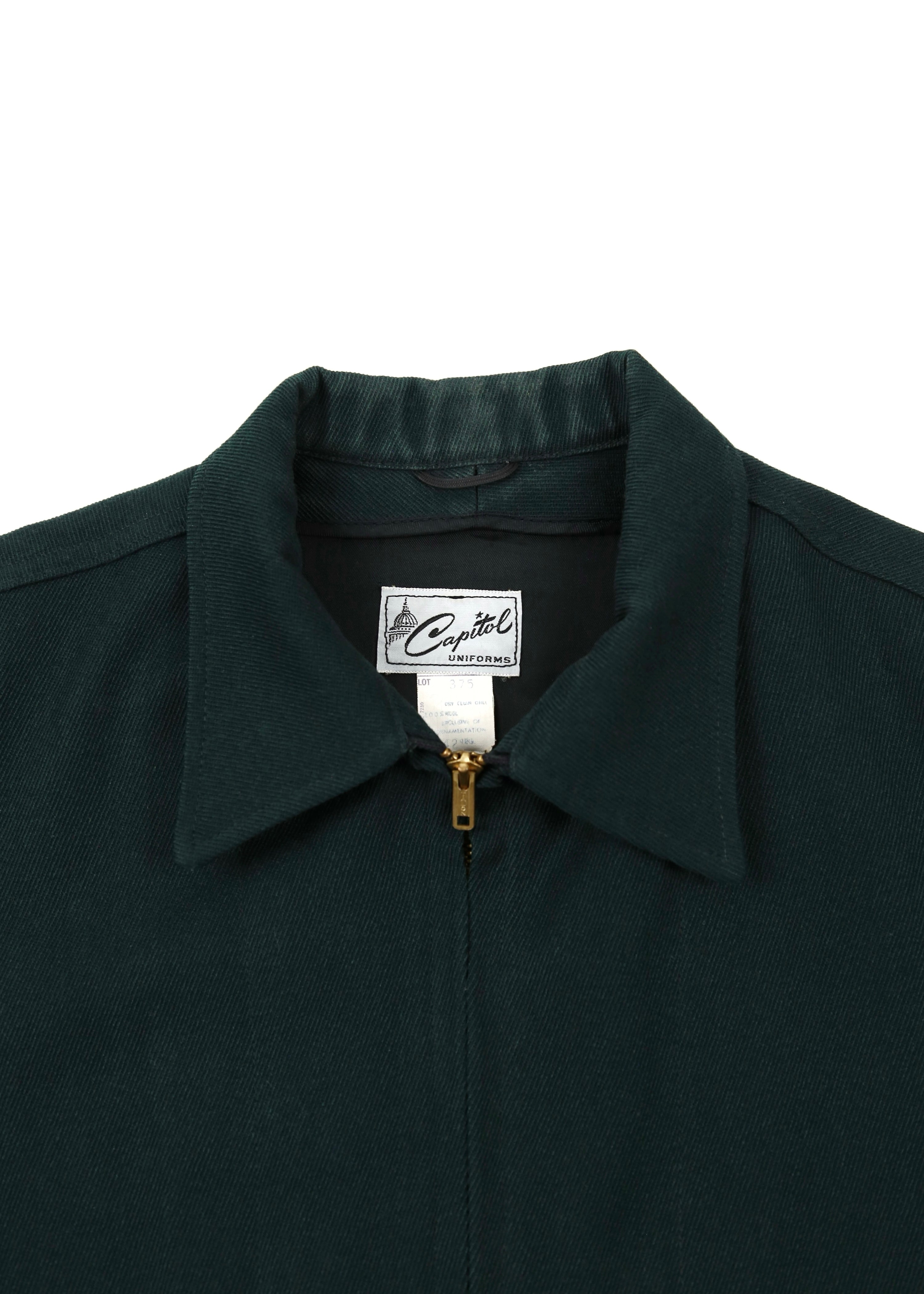 60’s Emerald Green Two Pocket Work Jacket