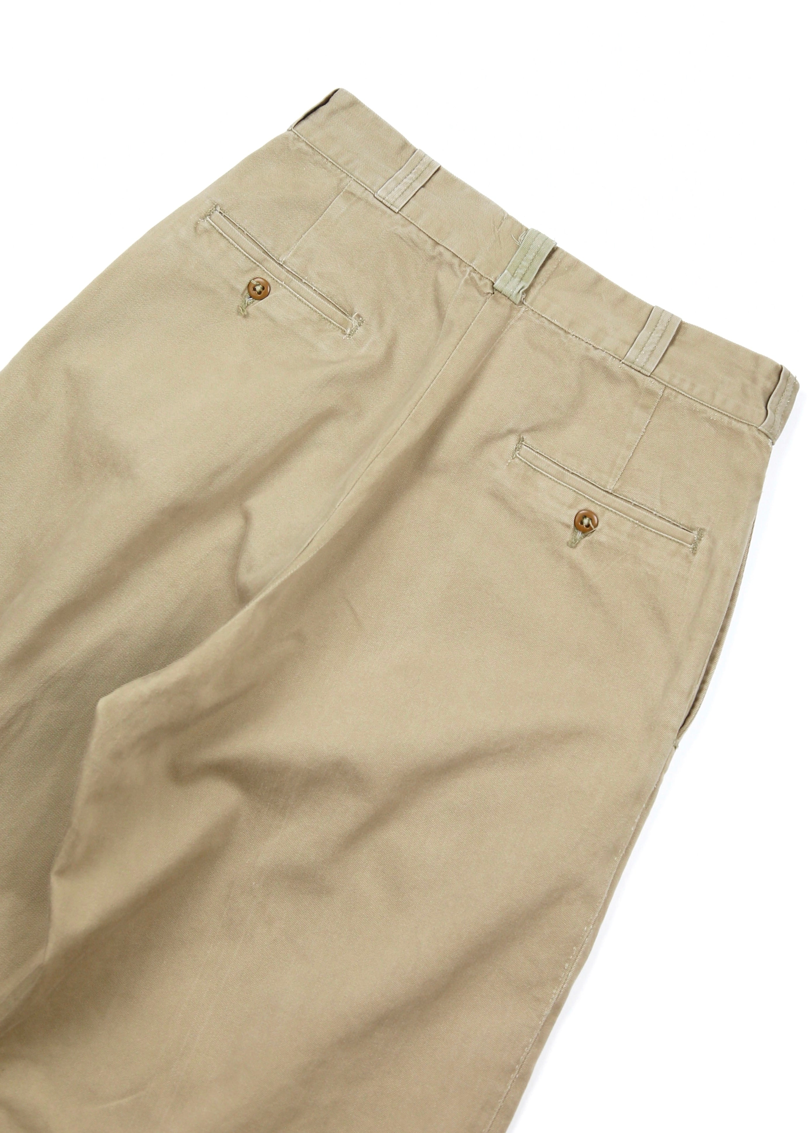 50's US ARMY Chino Trousers / 30×33 50's U.S. Army Chino – Swimmers
