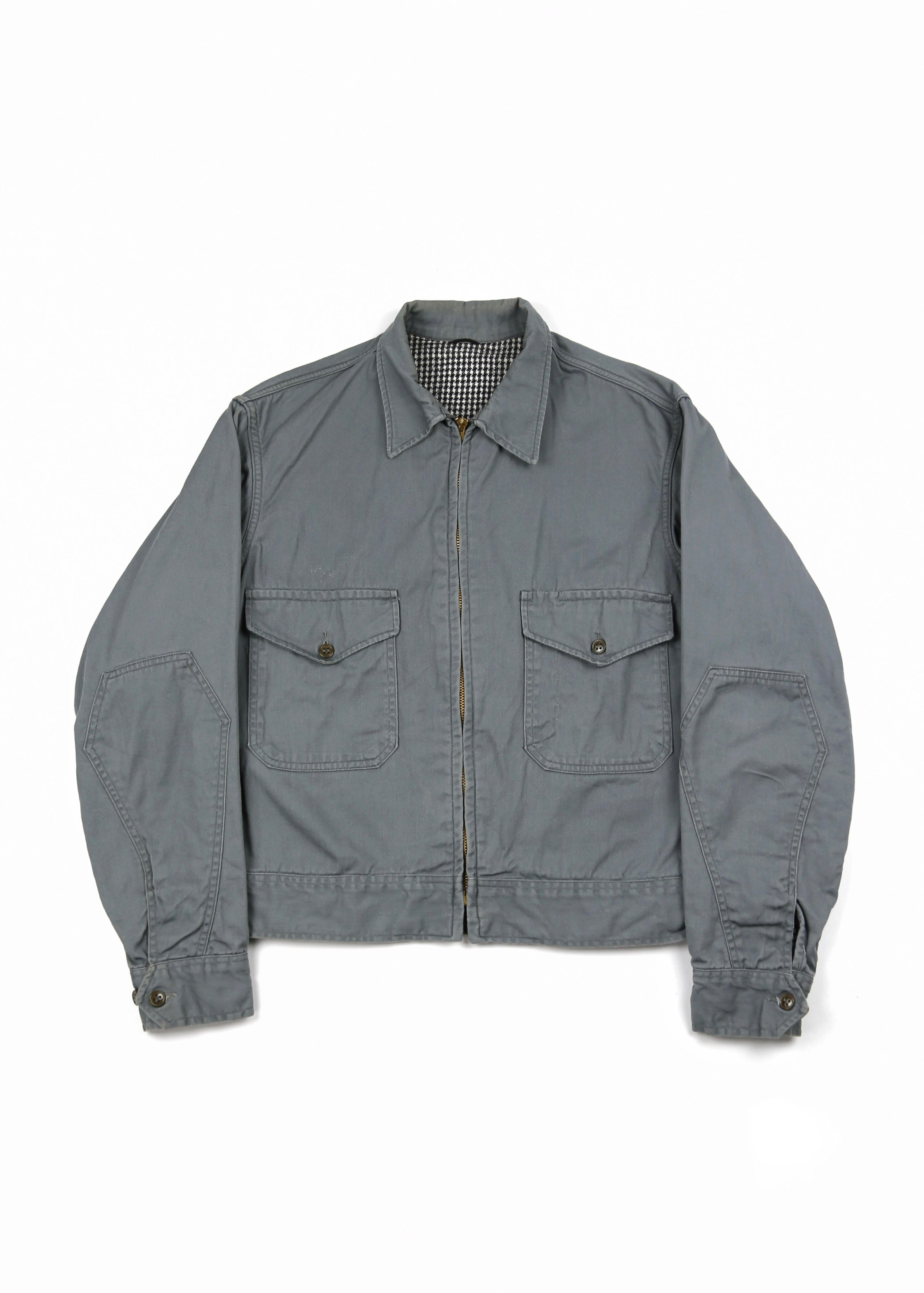 50’s Grey Cotton Work Jacket