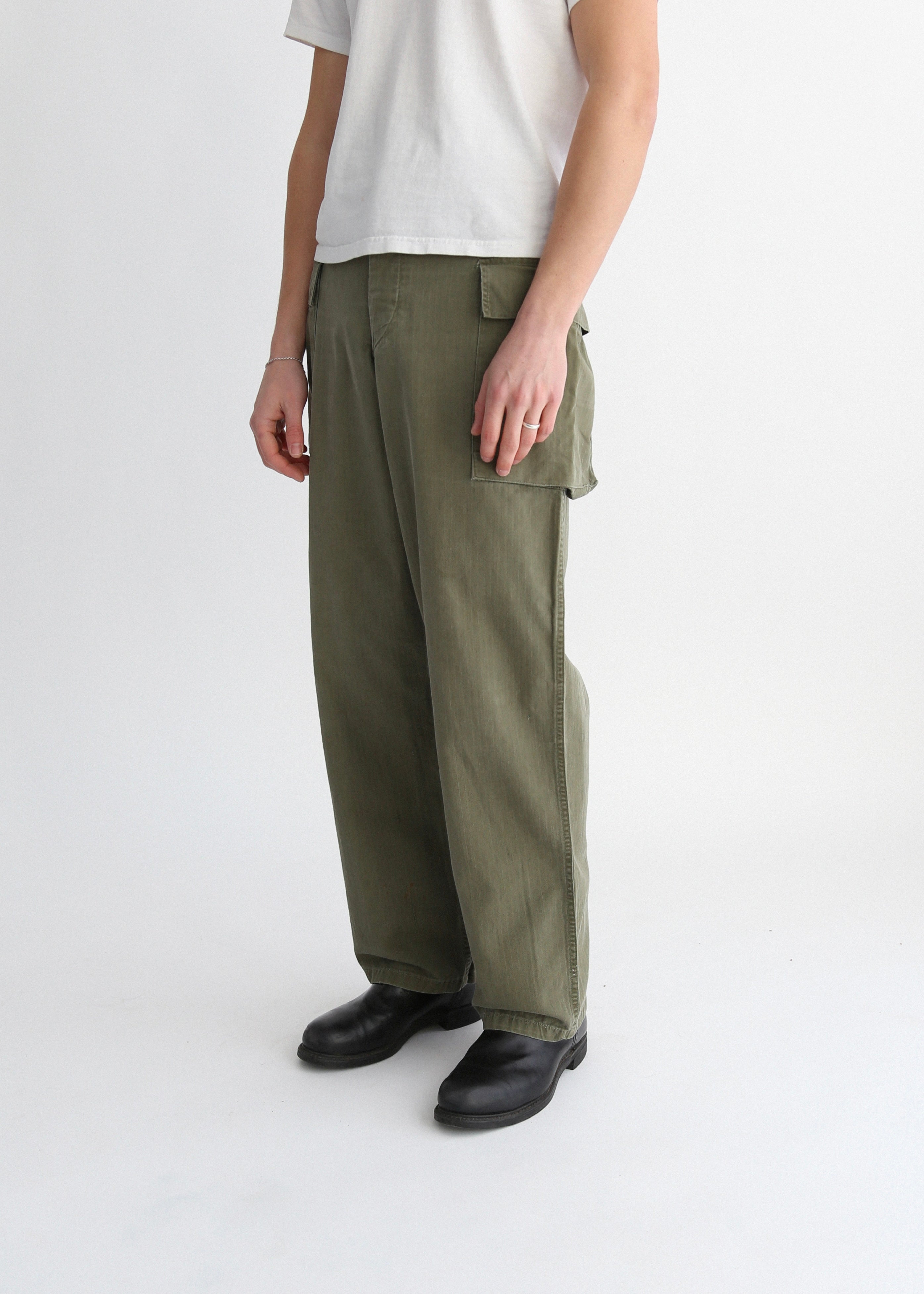 40’s WW2 HBT UTILITY TROUSER