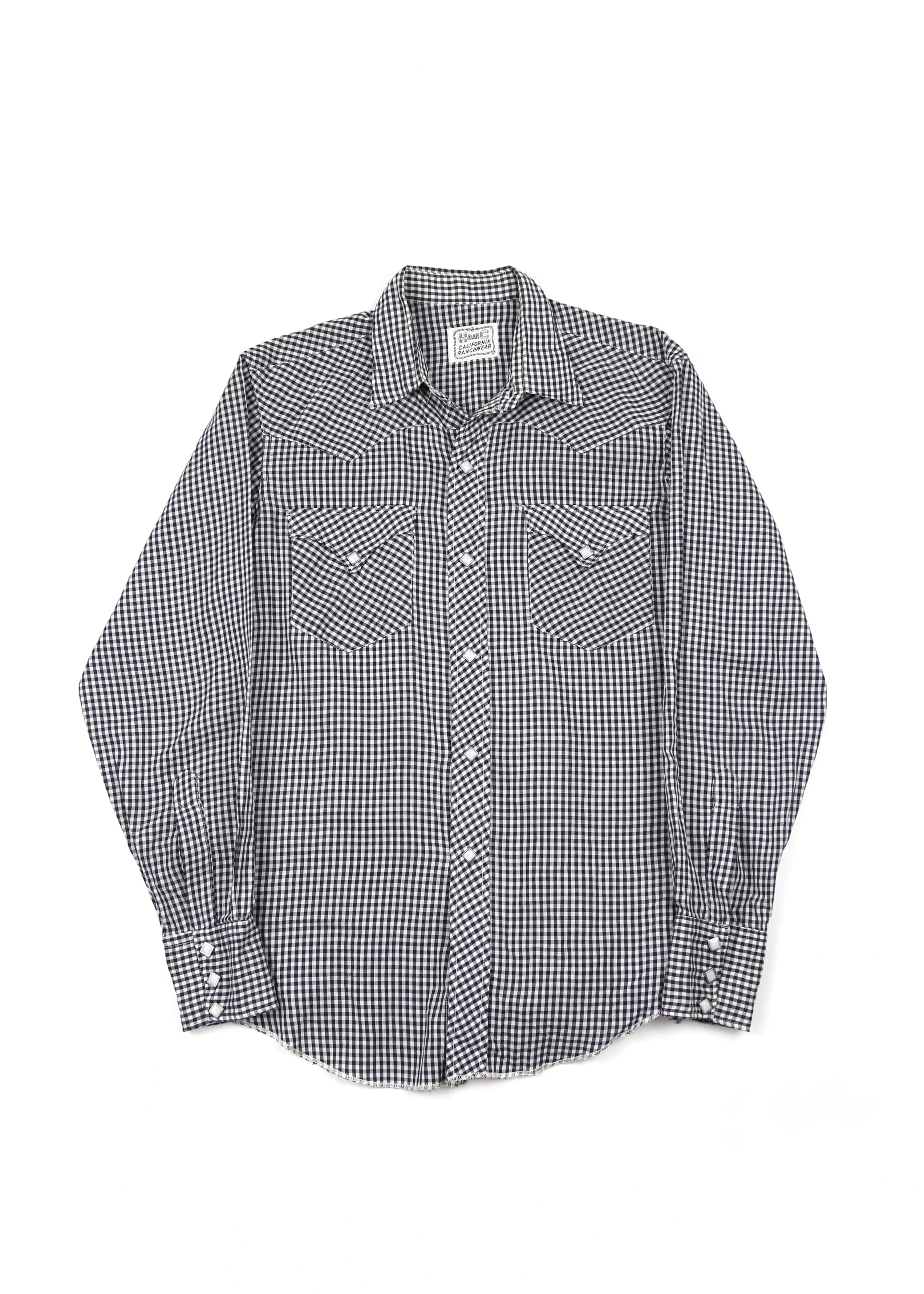 50’s Gingham H BAR C Western Shirt