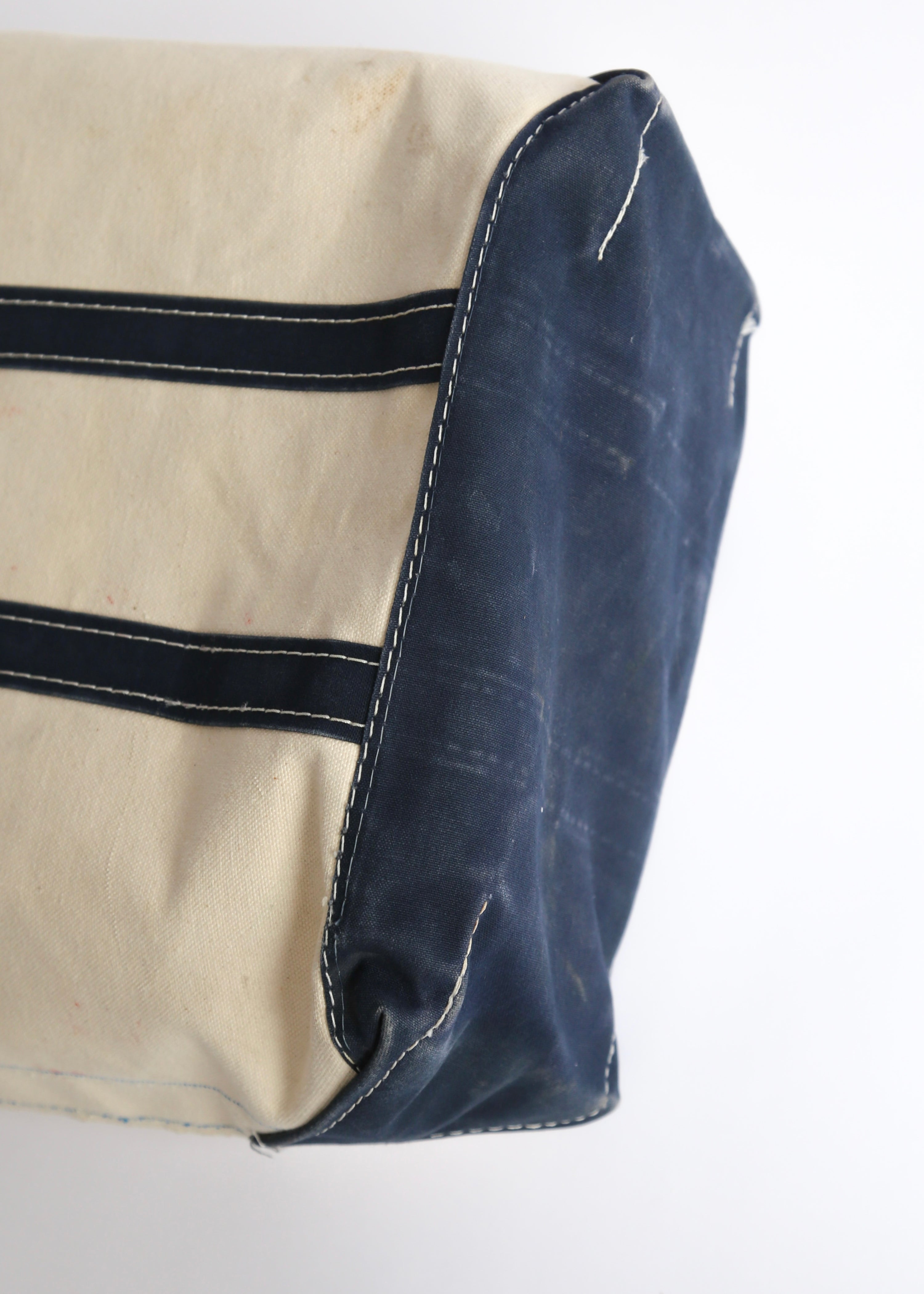 80’s Tall Canvas LL Bean Boat And Tote