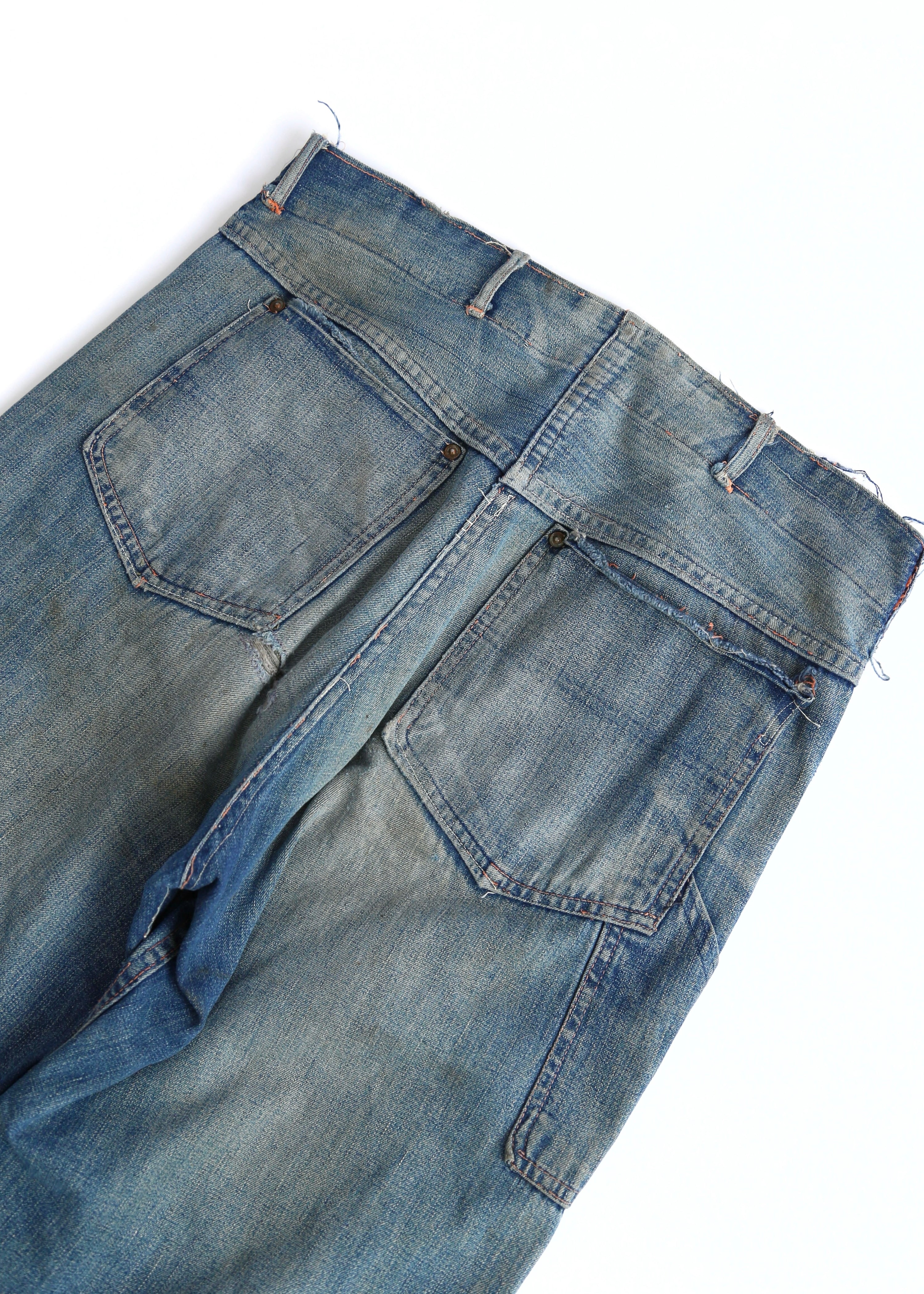 40’s “Model” Denim Carpenter Jeans