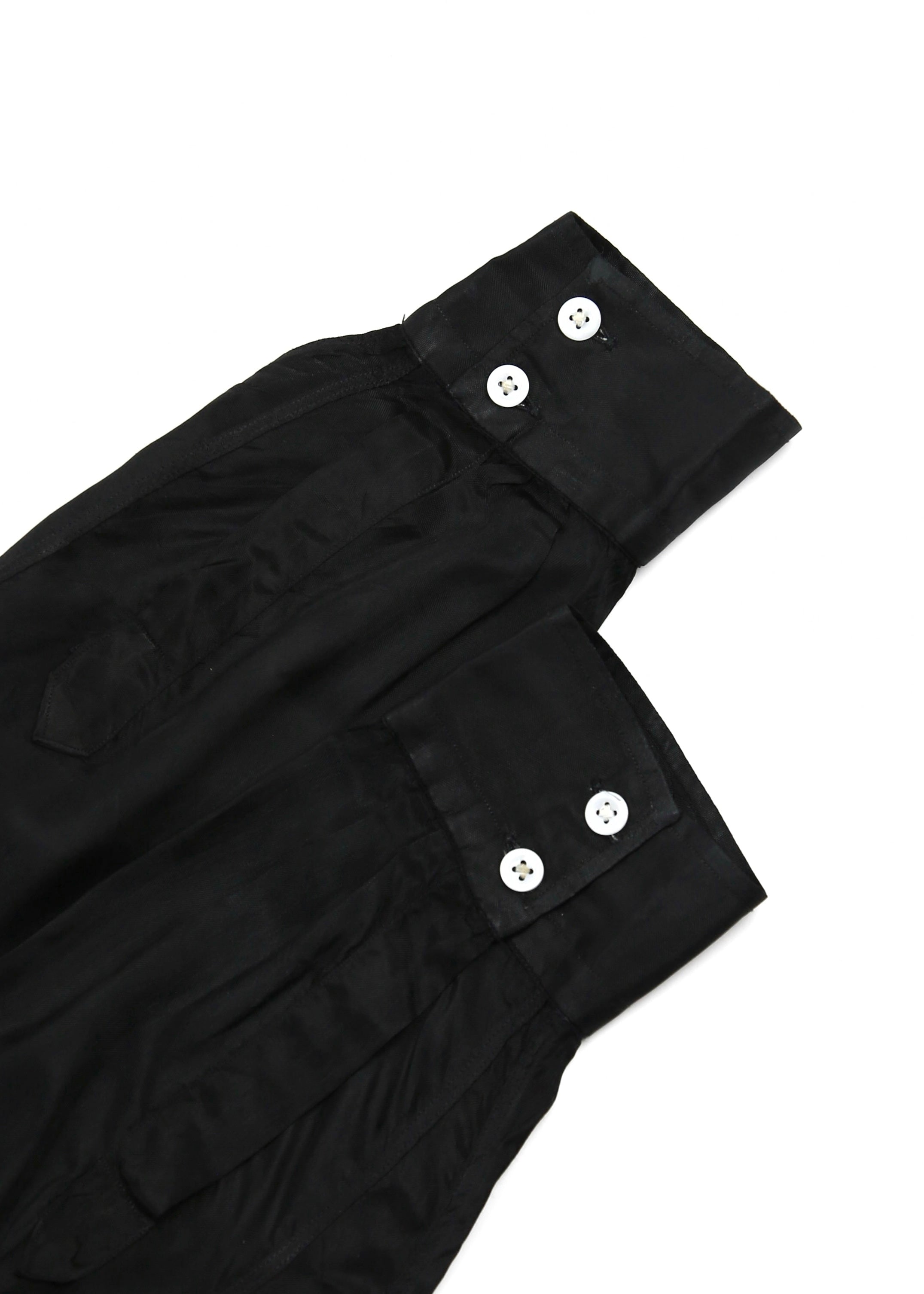 30’s Black Satin Rodeo Shirt