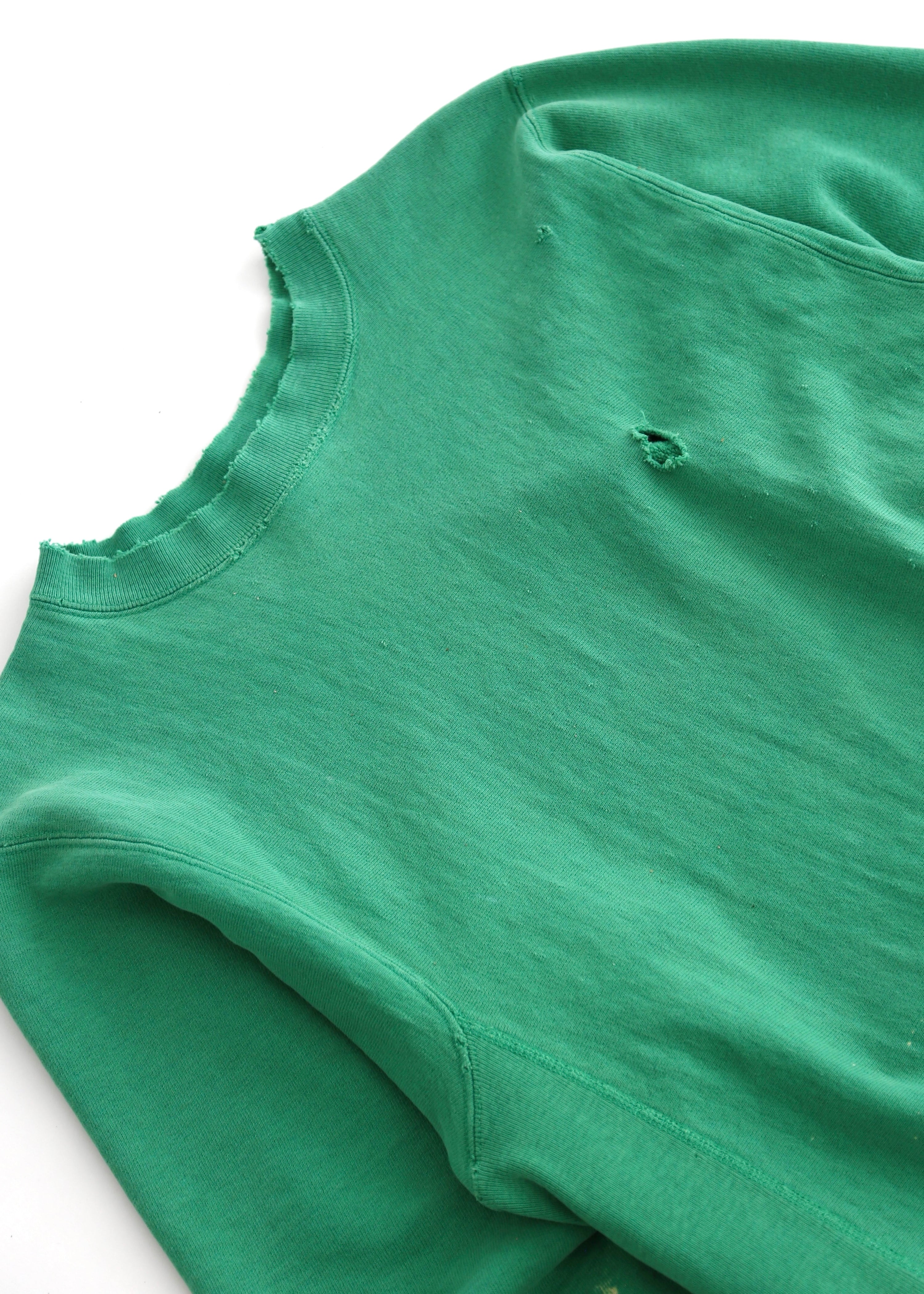 80’S DISTRESSED KELLY GREEN CHAMPION RW