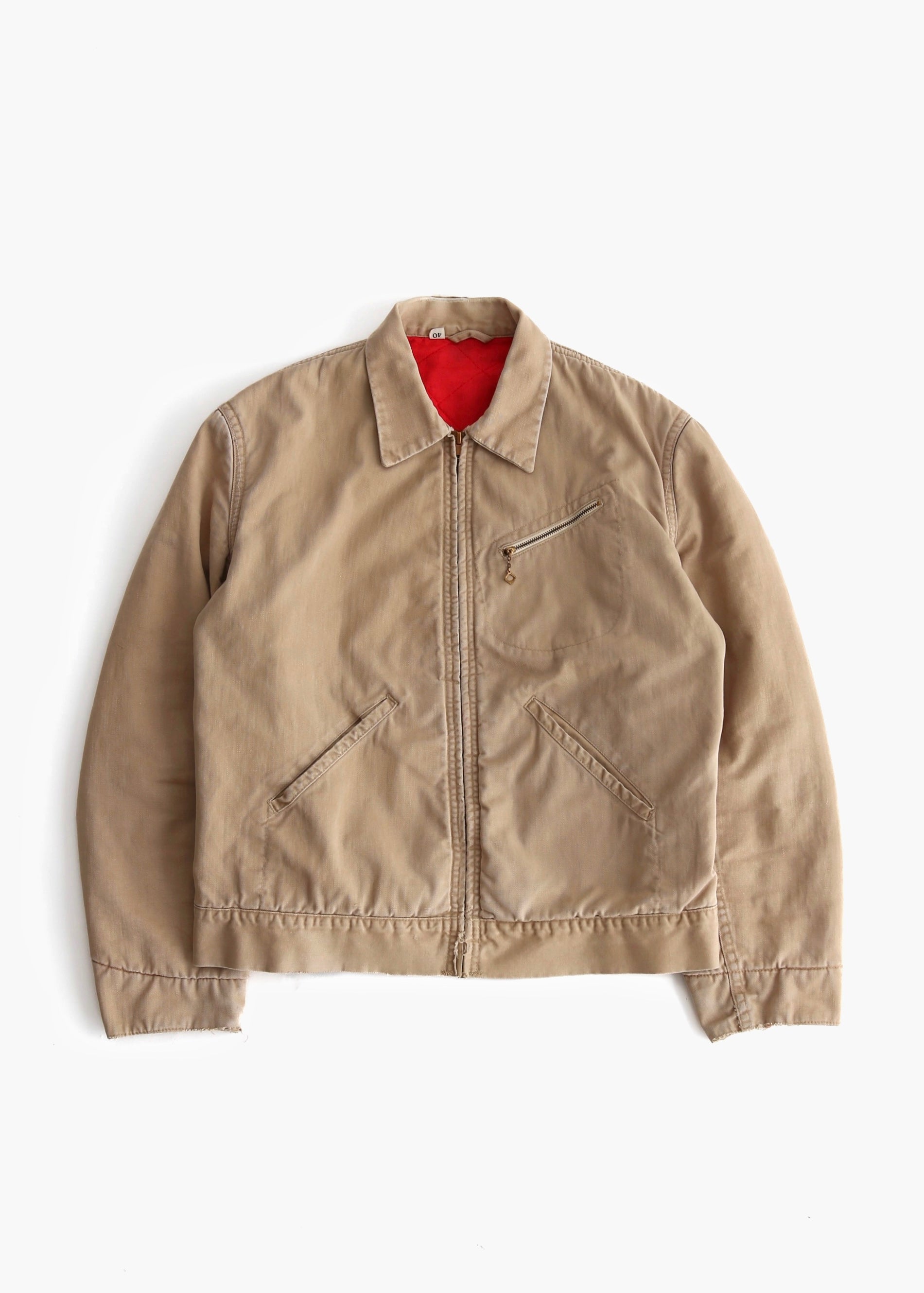 60’S KHAKI WORK JACKET