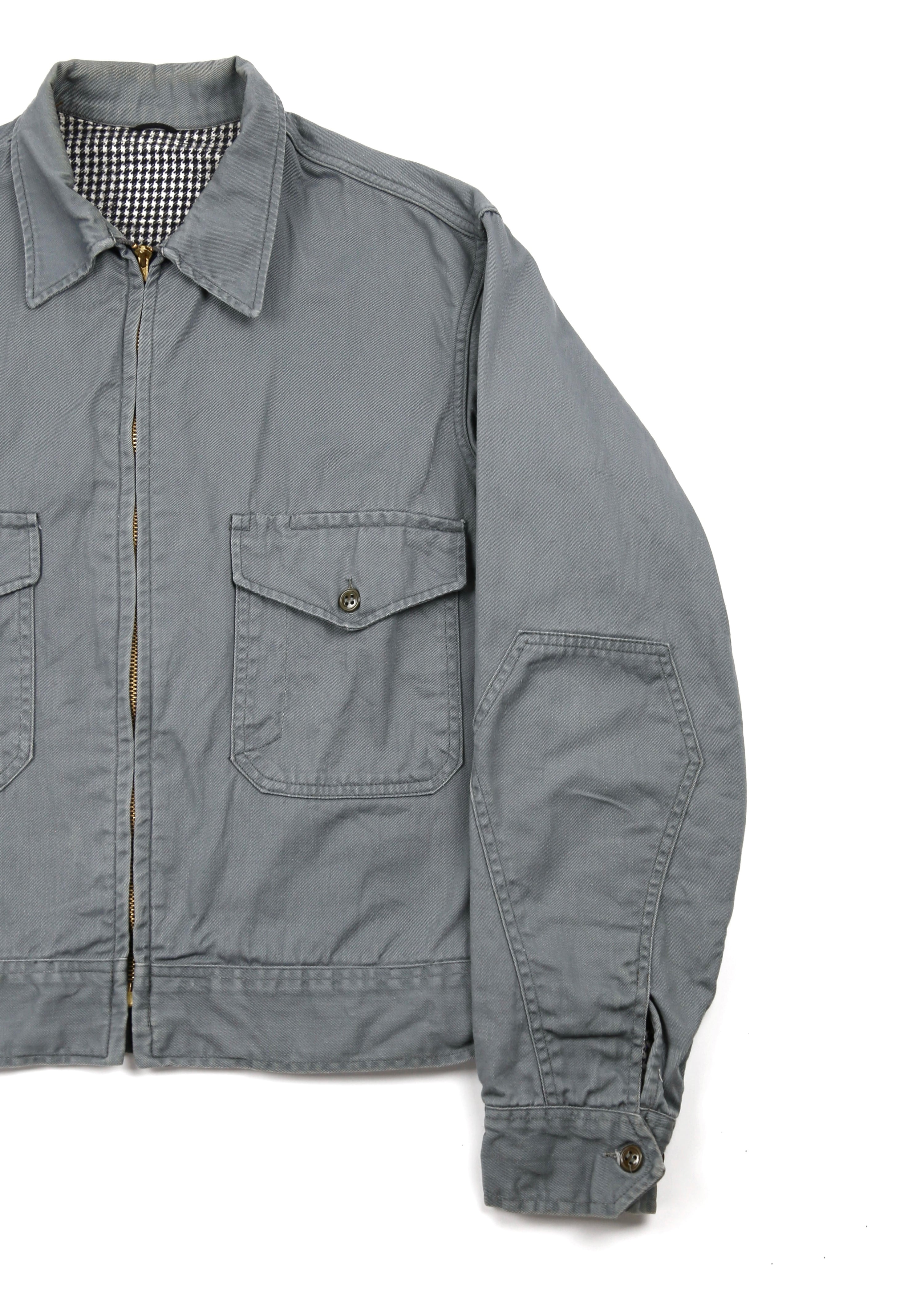 50’s Grey Cotton Work Jacket