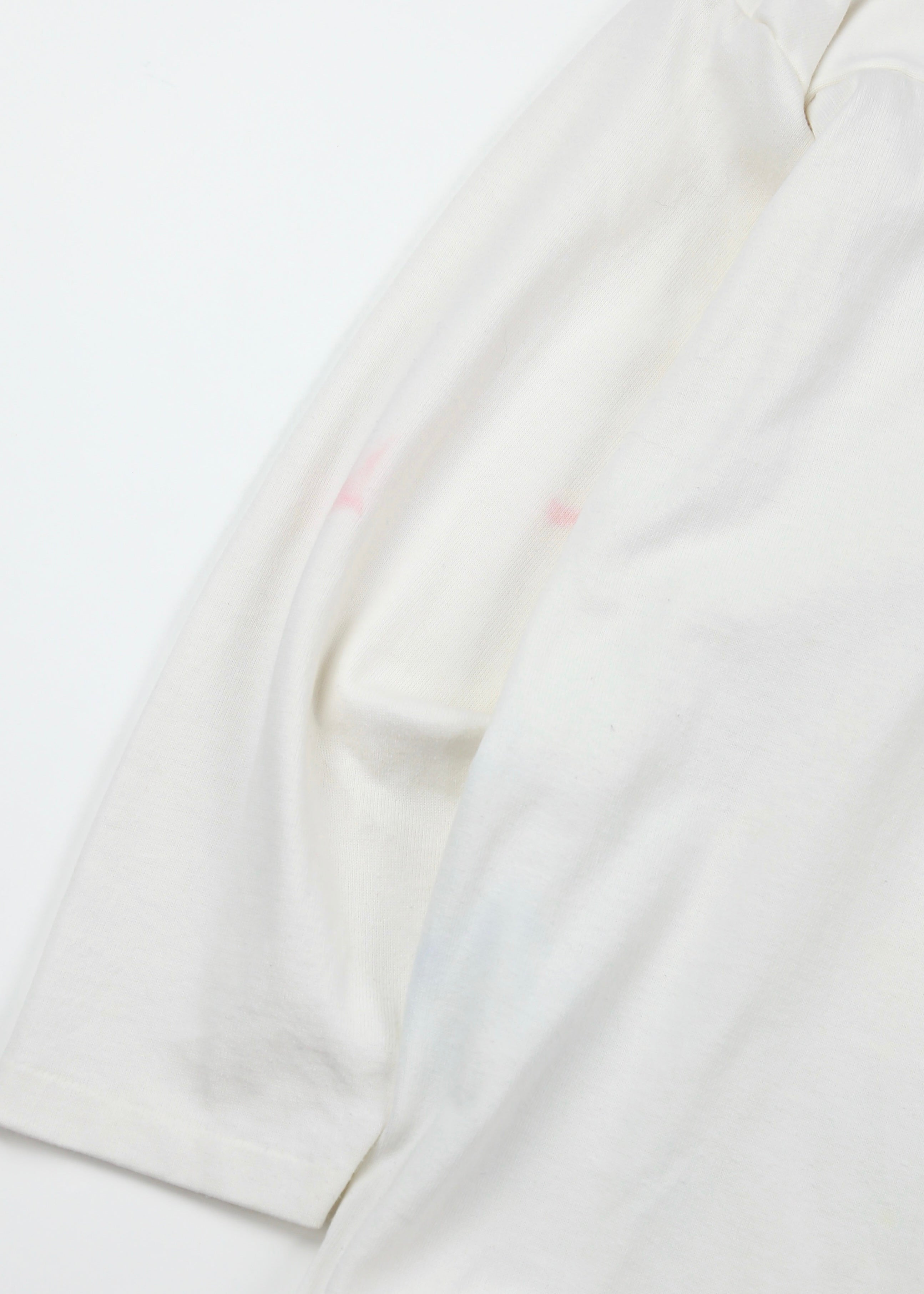 70’s White Cotton Jersey