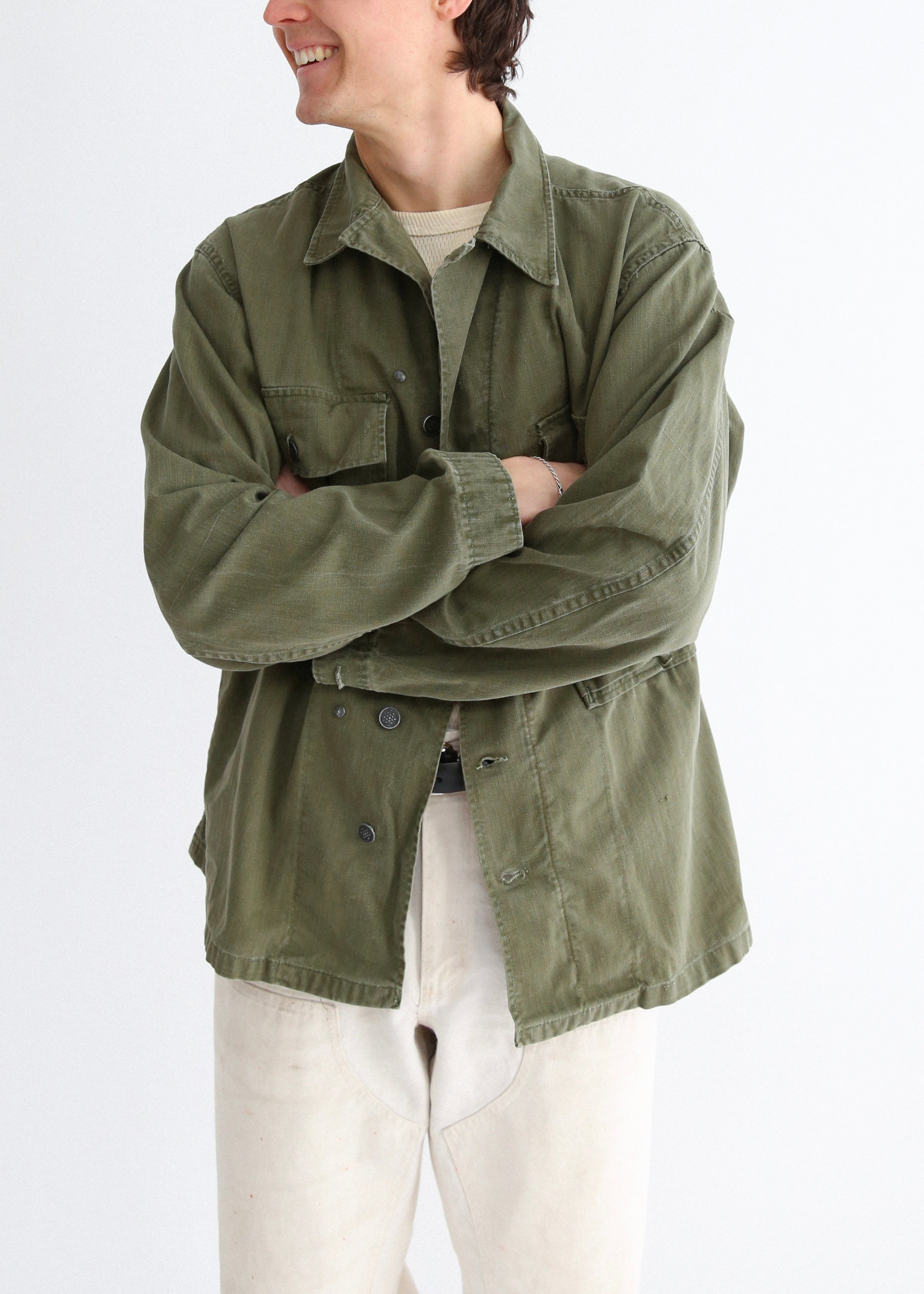 40’s WW2 HBT UTILITY JACKET