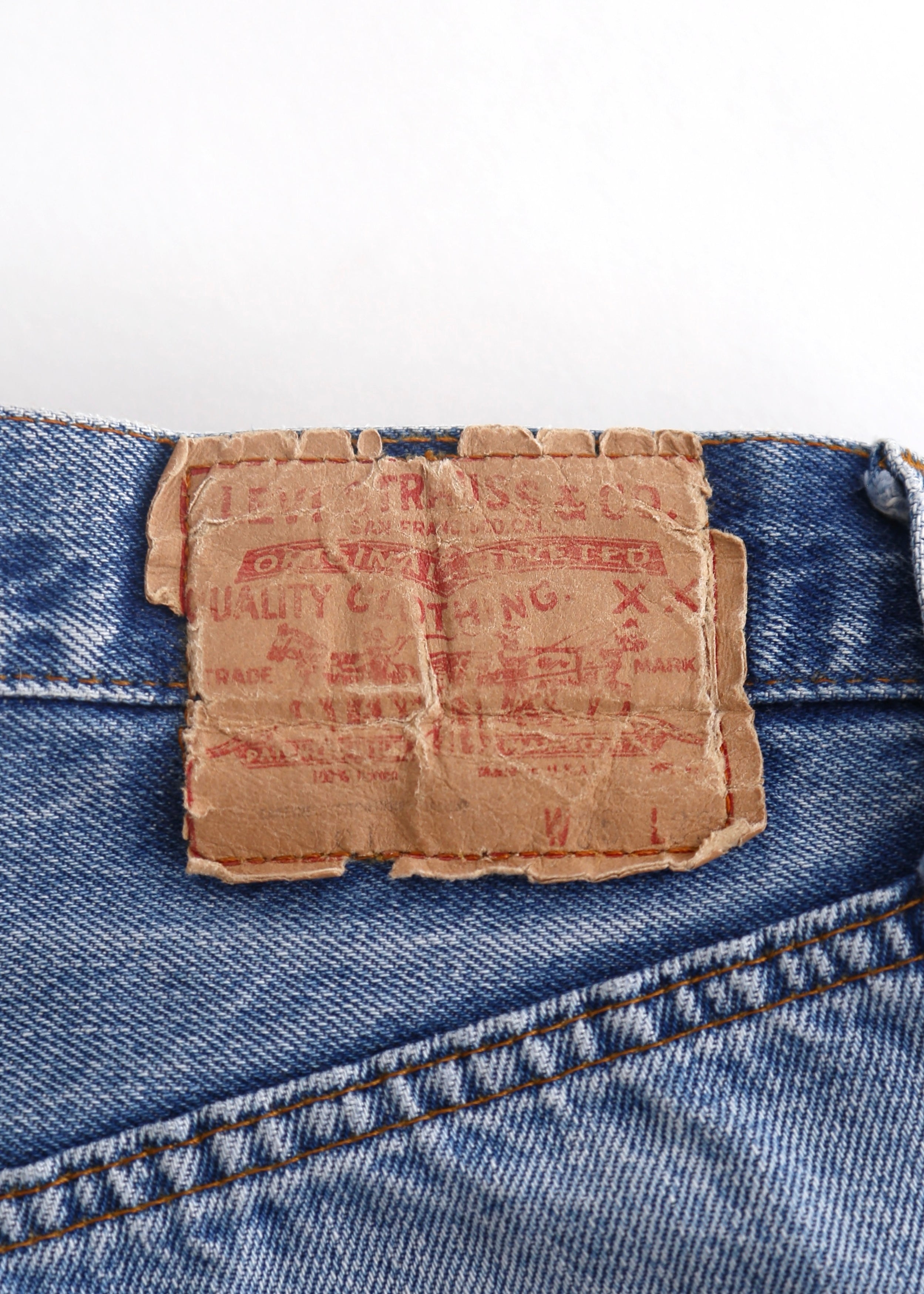 80’S REDLINE SELVEDGE LEVIS 501