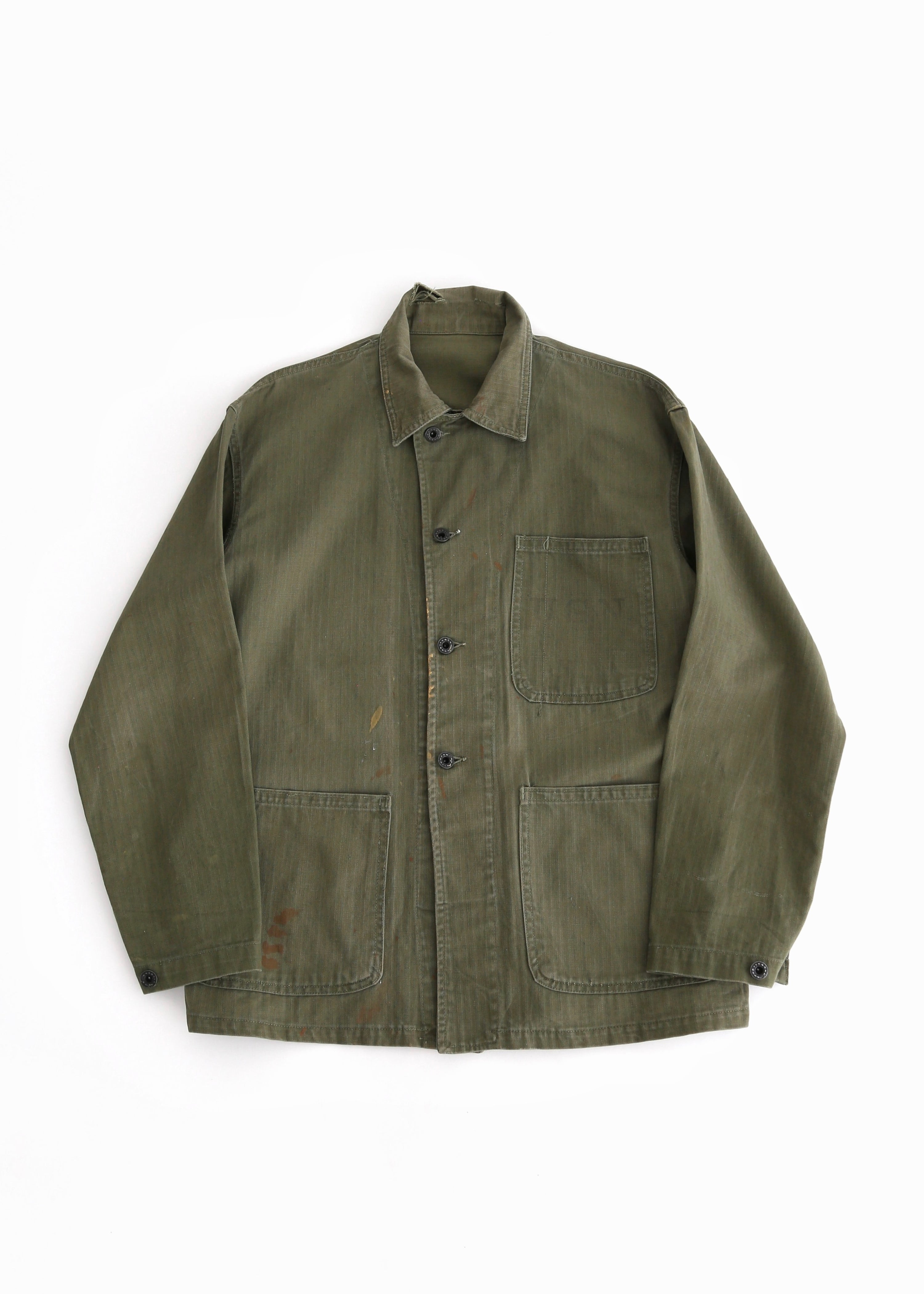 40’S WW2 US NAVY N-3 HBT UTILITY JACKET