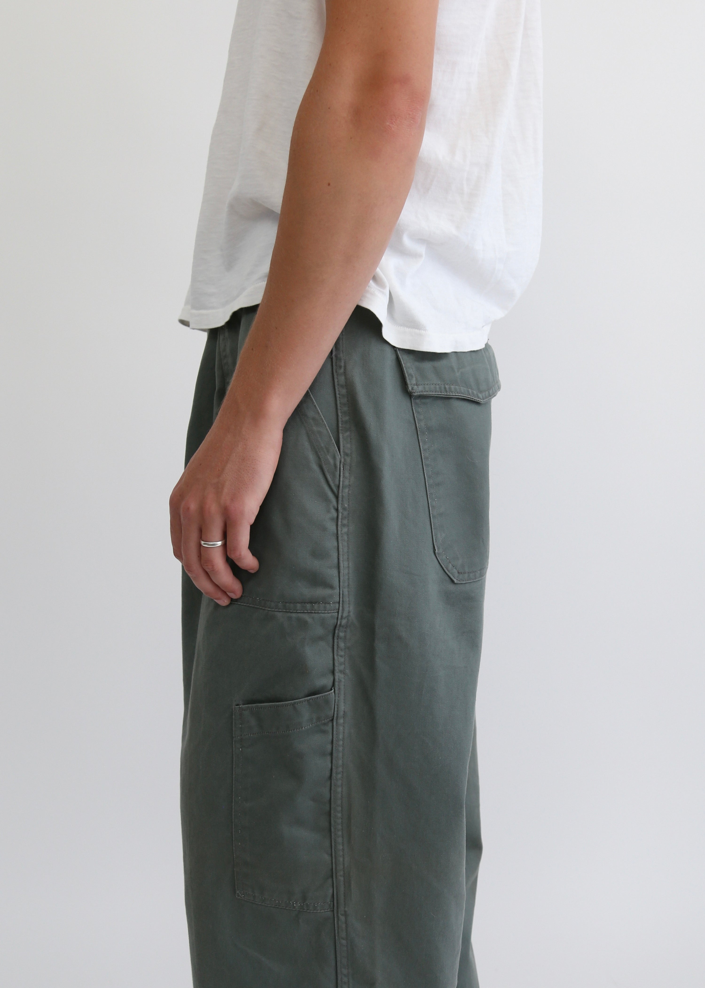 50’S USAF SAGE GREEN MECHANIC TROUSERS