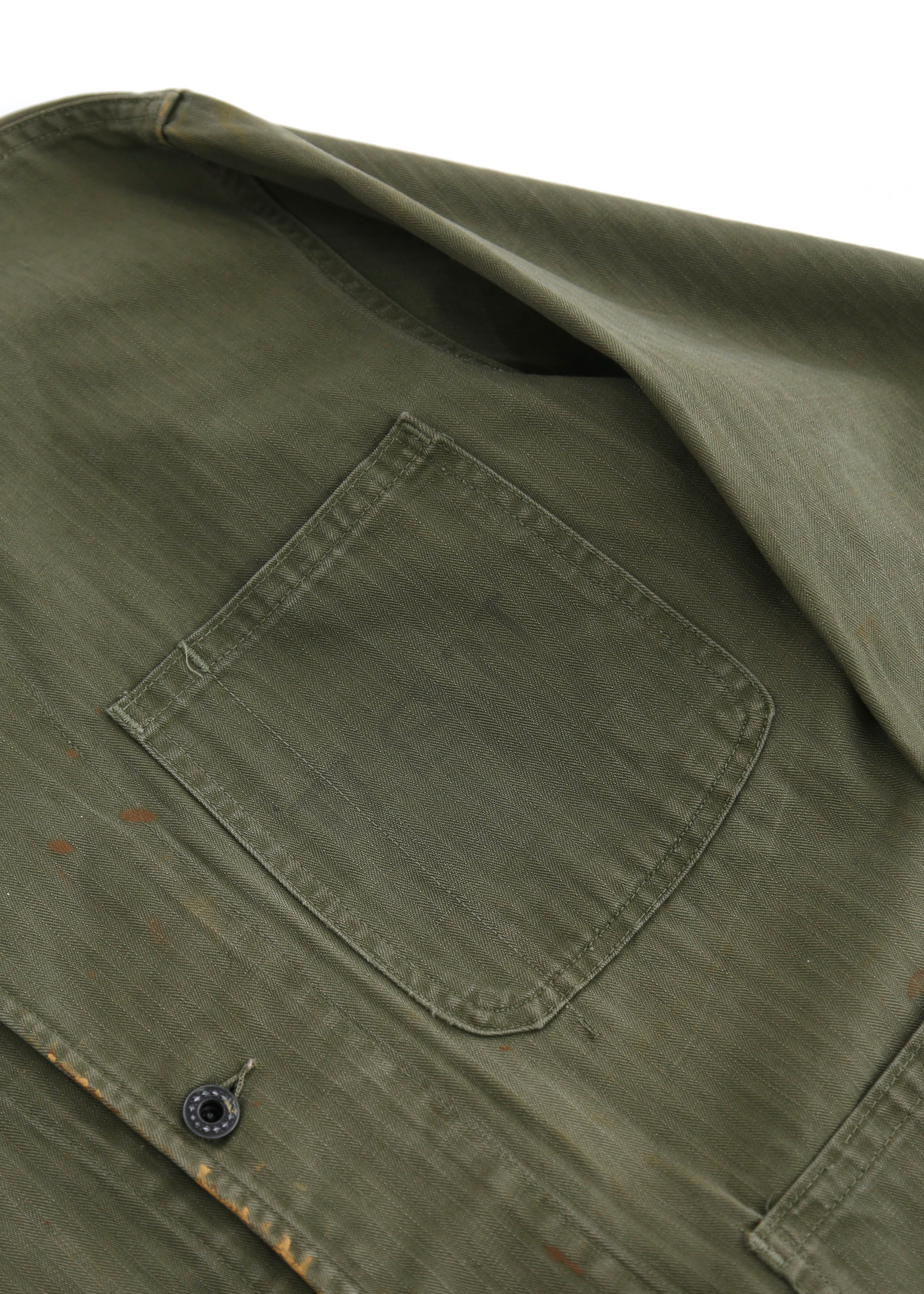40’S WW2 US NAVY N-3 HBT UTILITY JACKET
