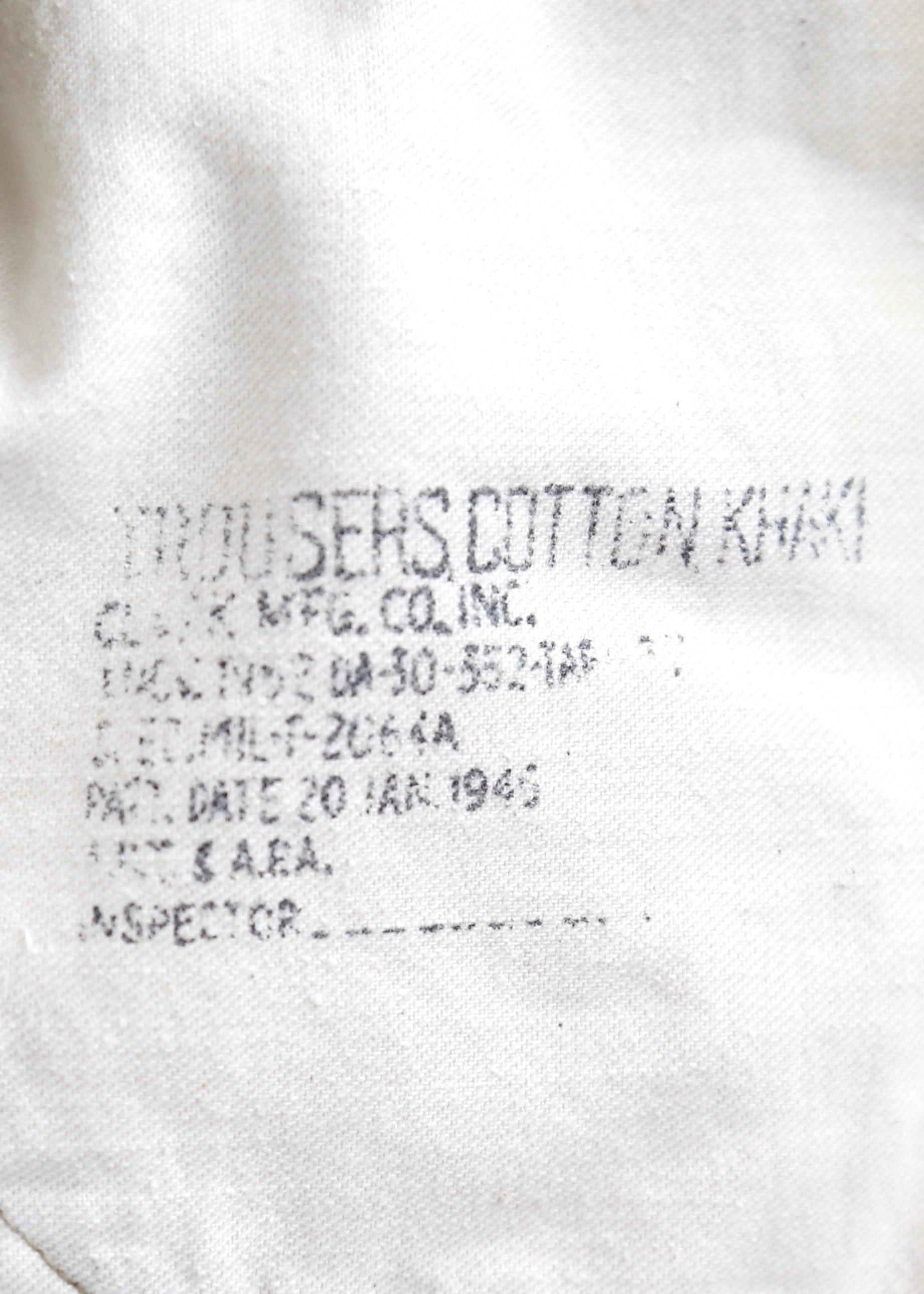 40’S WW2 US ARMY CHINOS