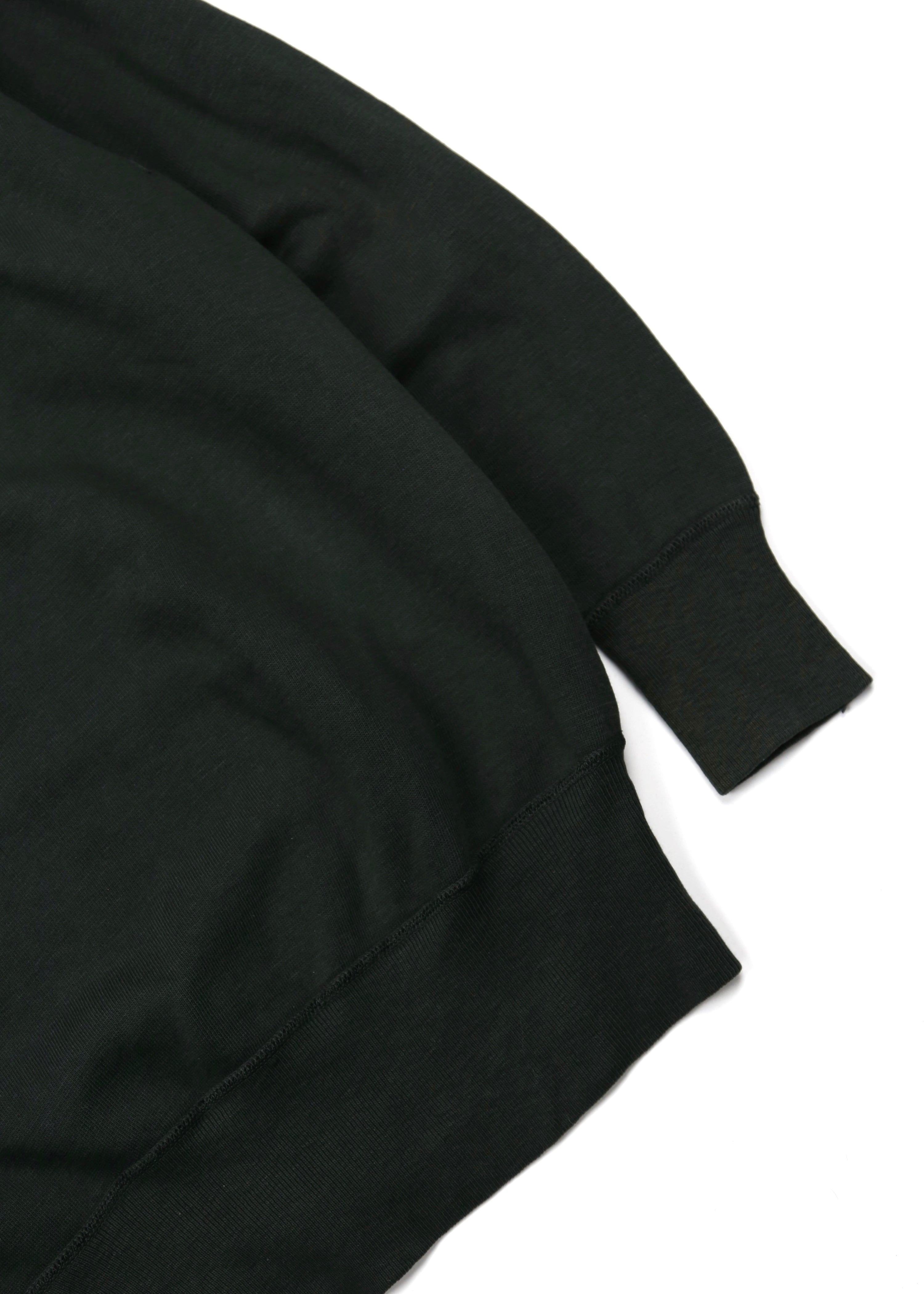 50’s Faded Black Quarter Zip Sweatshirt