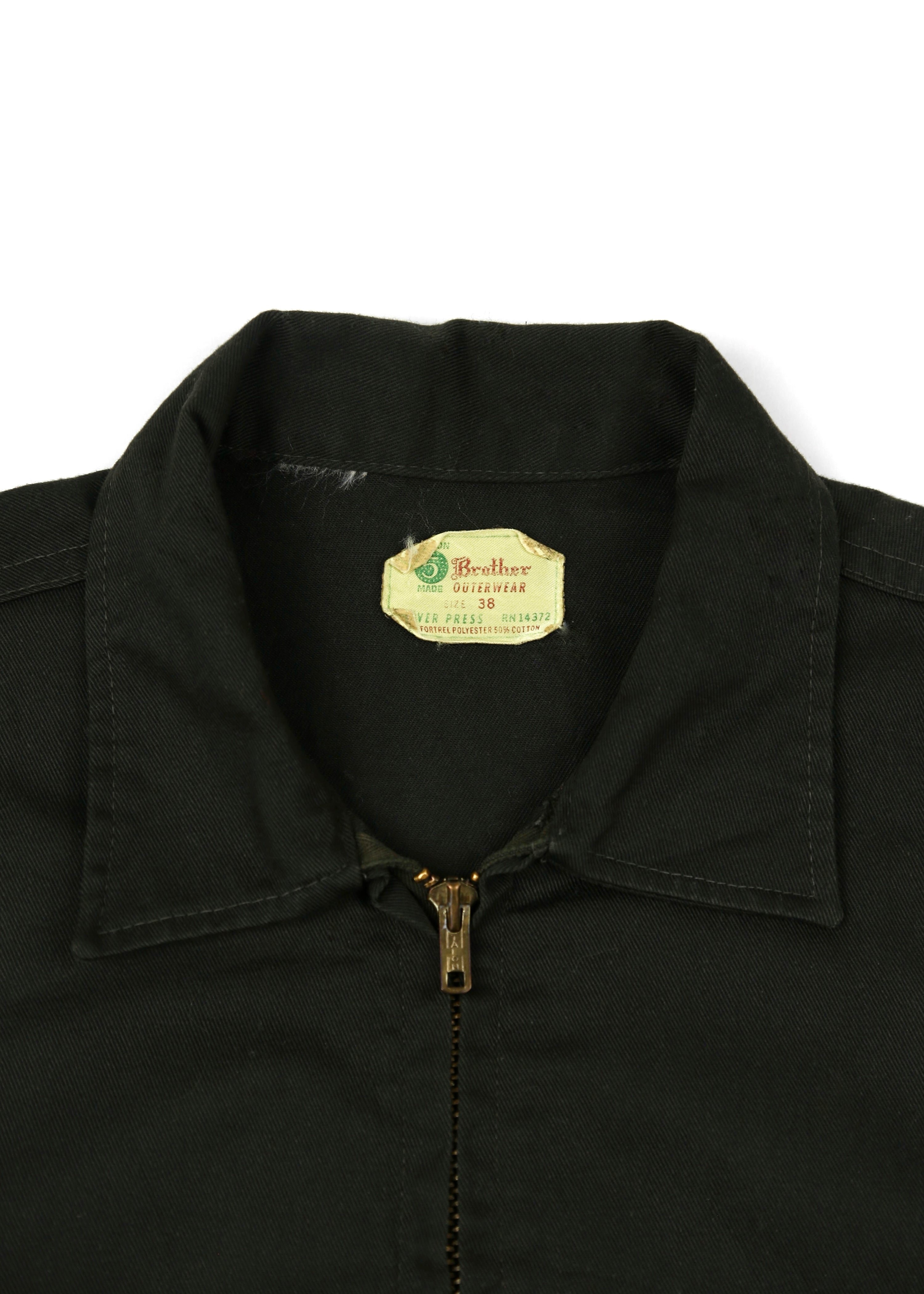 60’s Chainstitch Embroidered Two Pocket Work Jacket