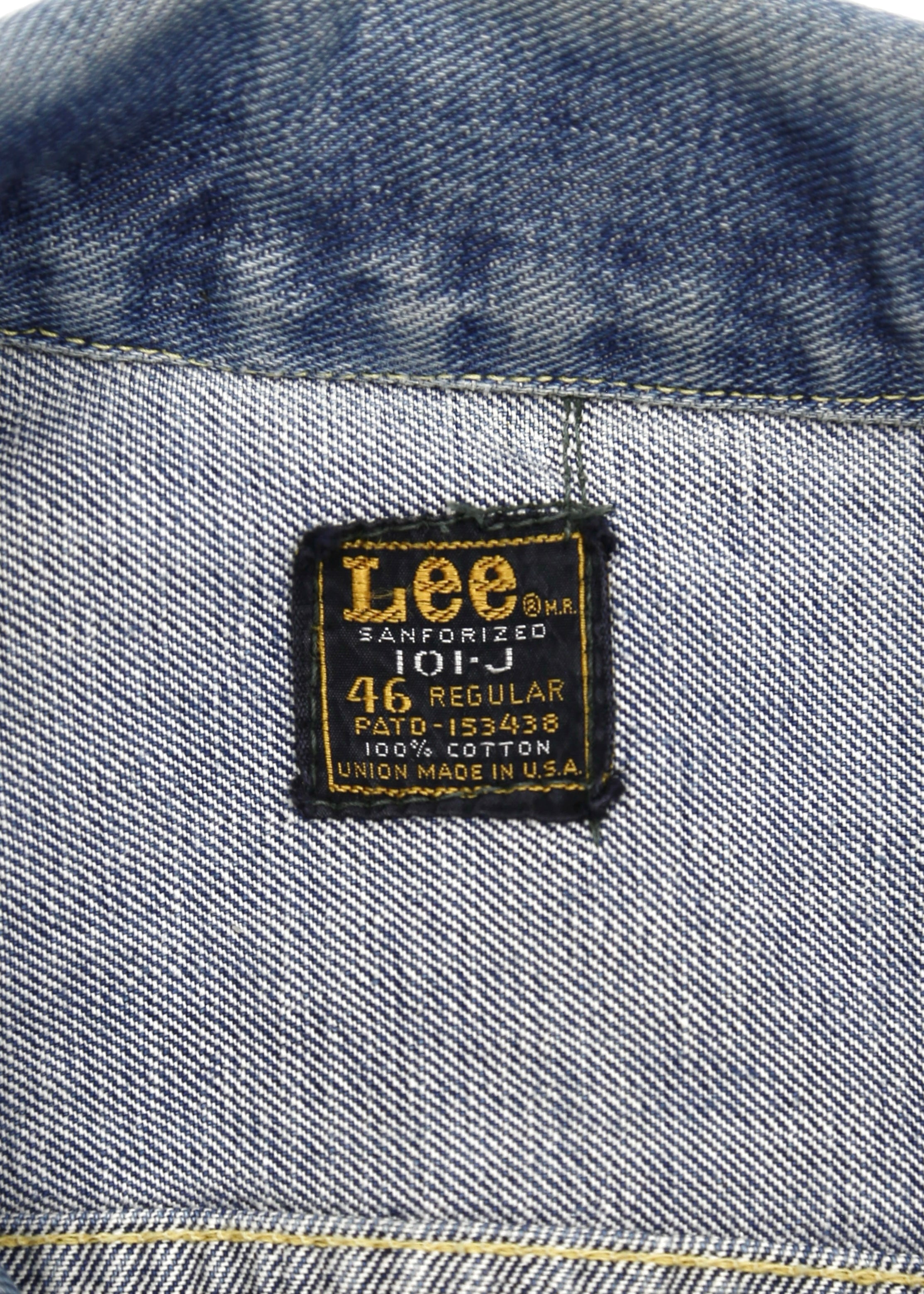 60's Lee 101-J Denim Jacket – Swimmers 60's Lee 101-J Denim Jacket – Swimmers