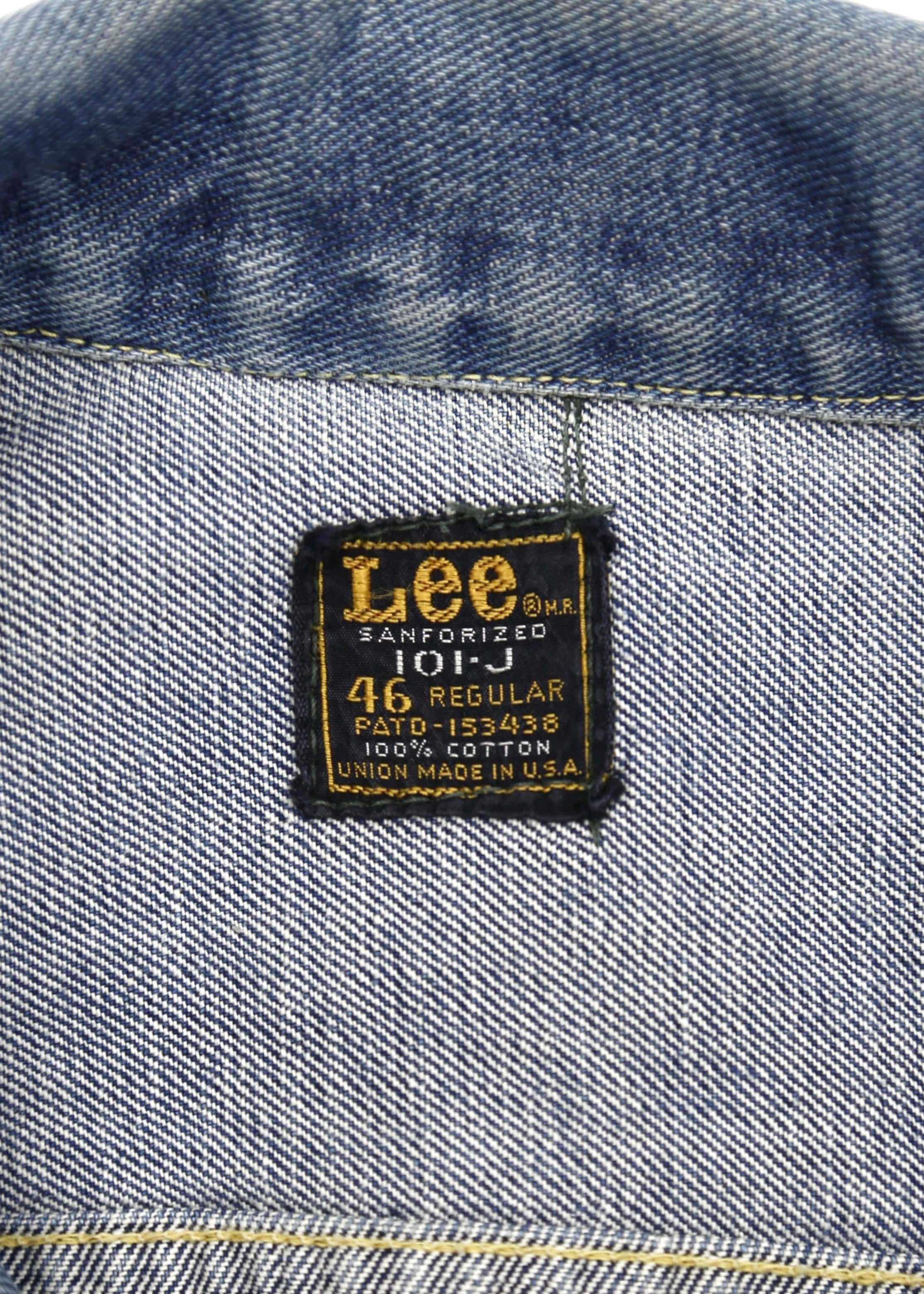 60’s Lee 101-J Denim Jacket