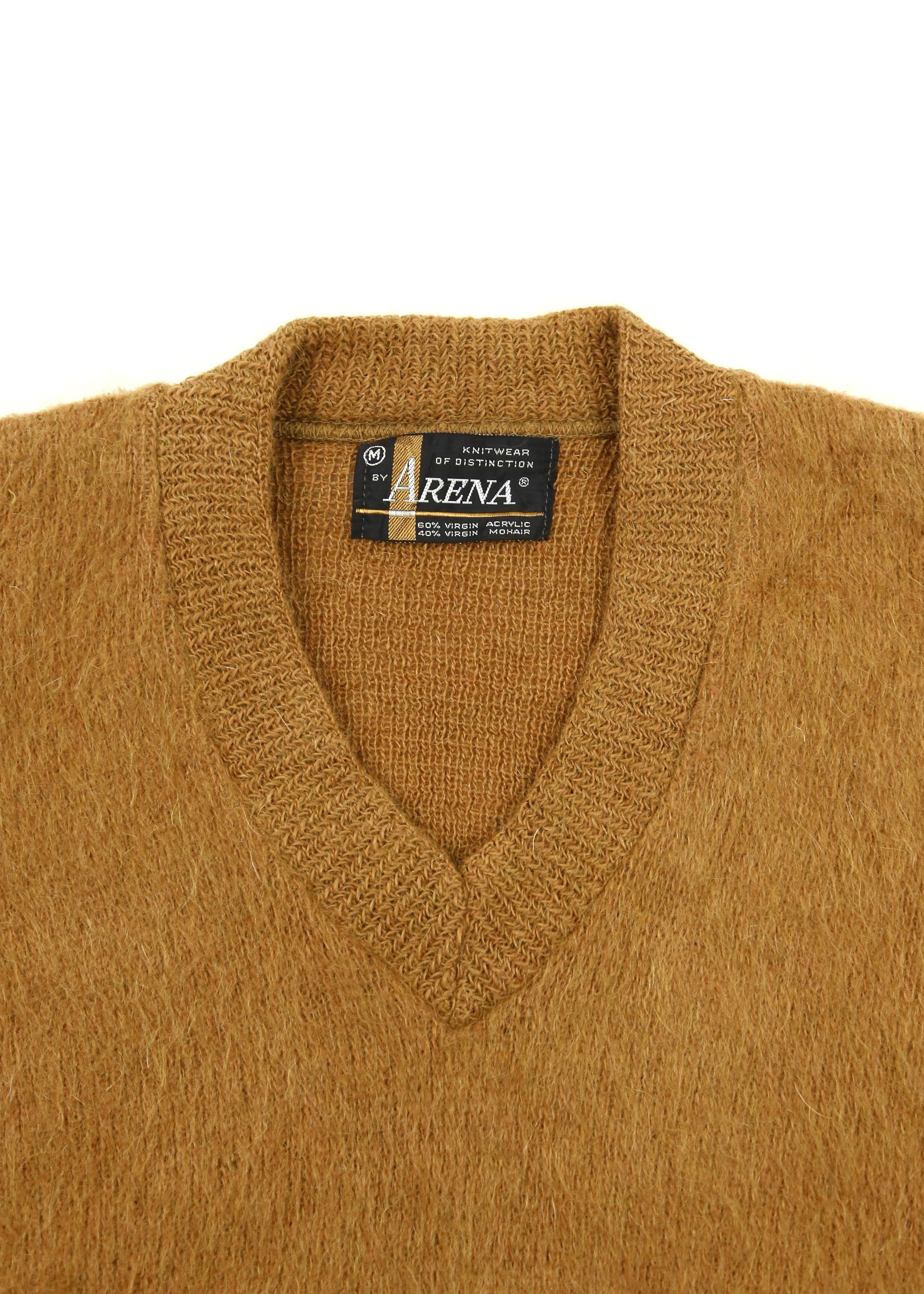 60’s Mustard Yellow Mohair Sweater