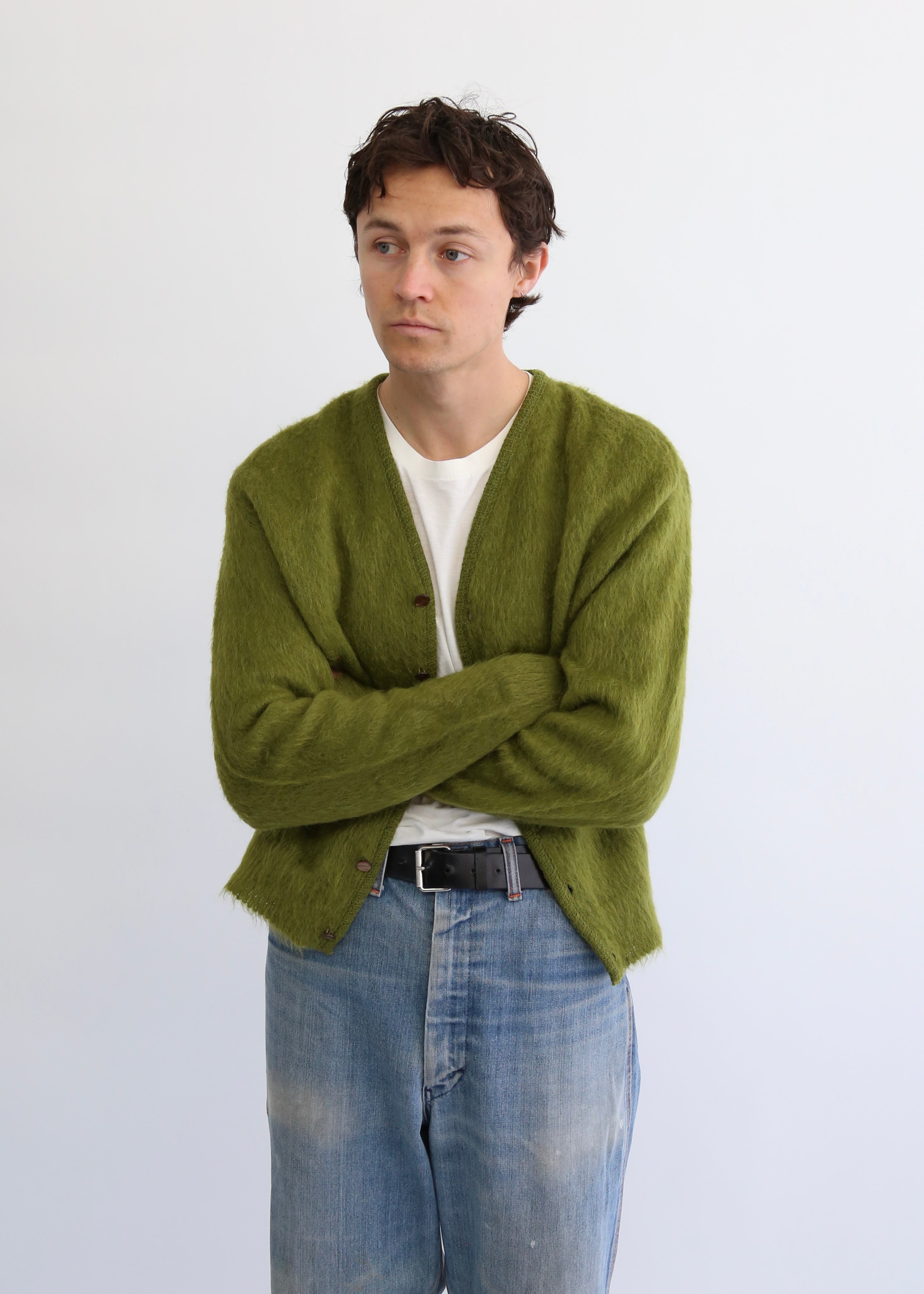 60’s Brent Shaggy Mohair Cardigan