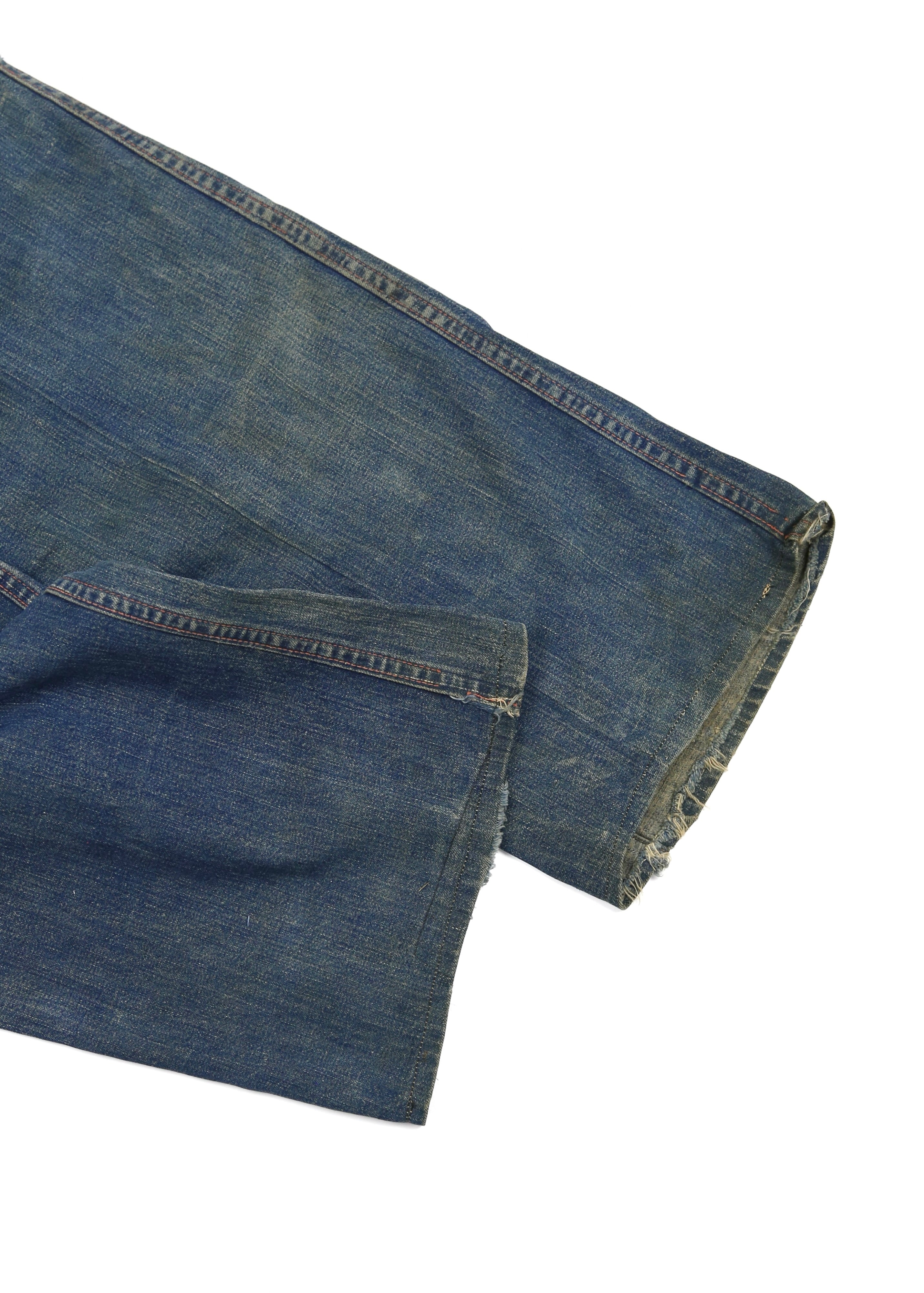 40’s DISTRESSED DENIM CARPENTERS JEANS