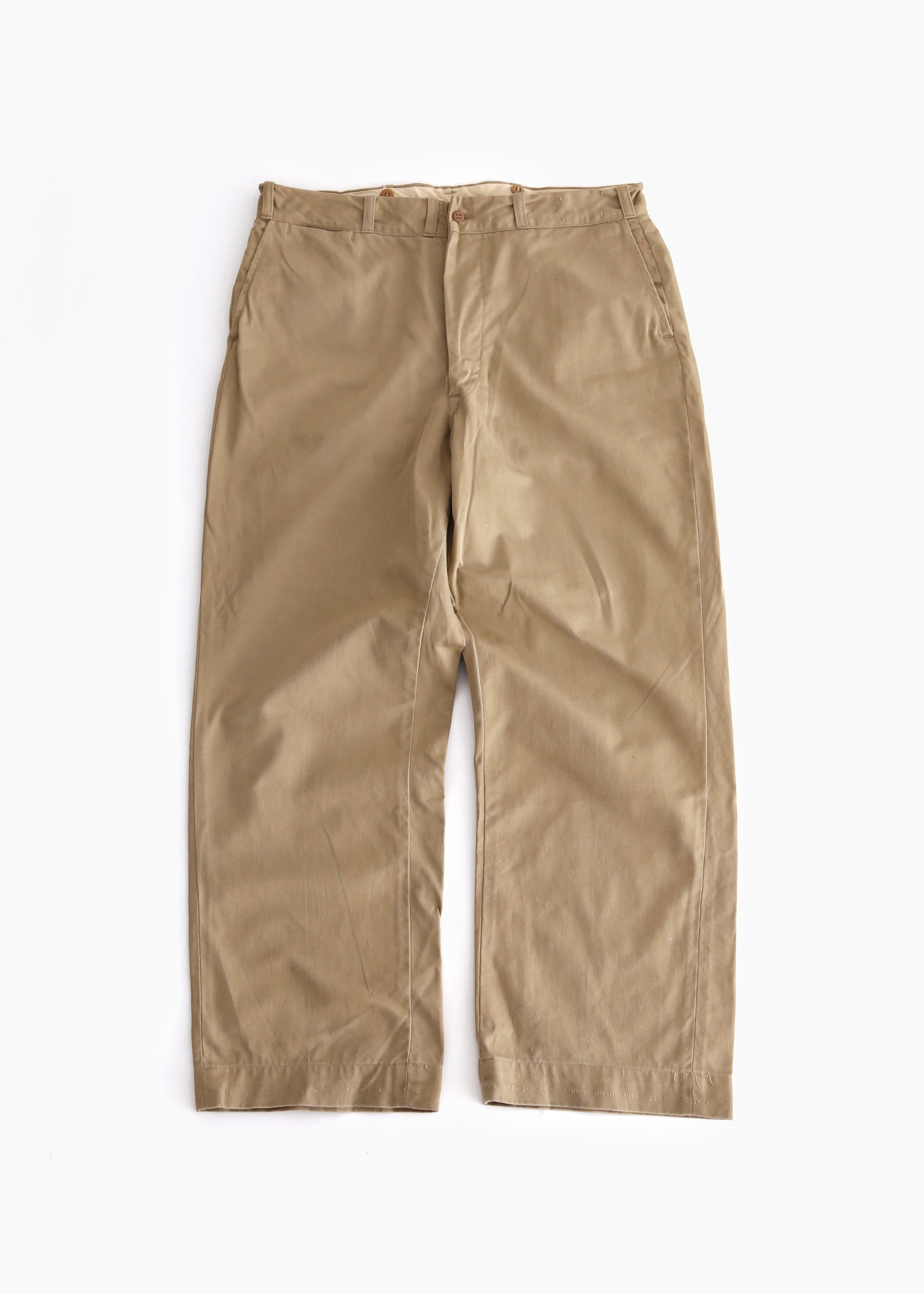 40’S LEE ARMY TWILL TROUSERS