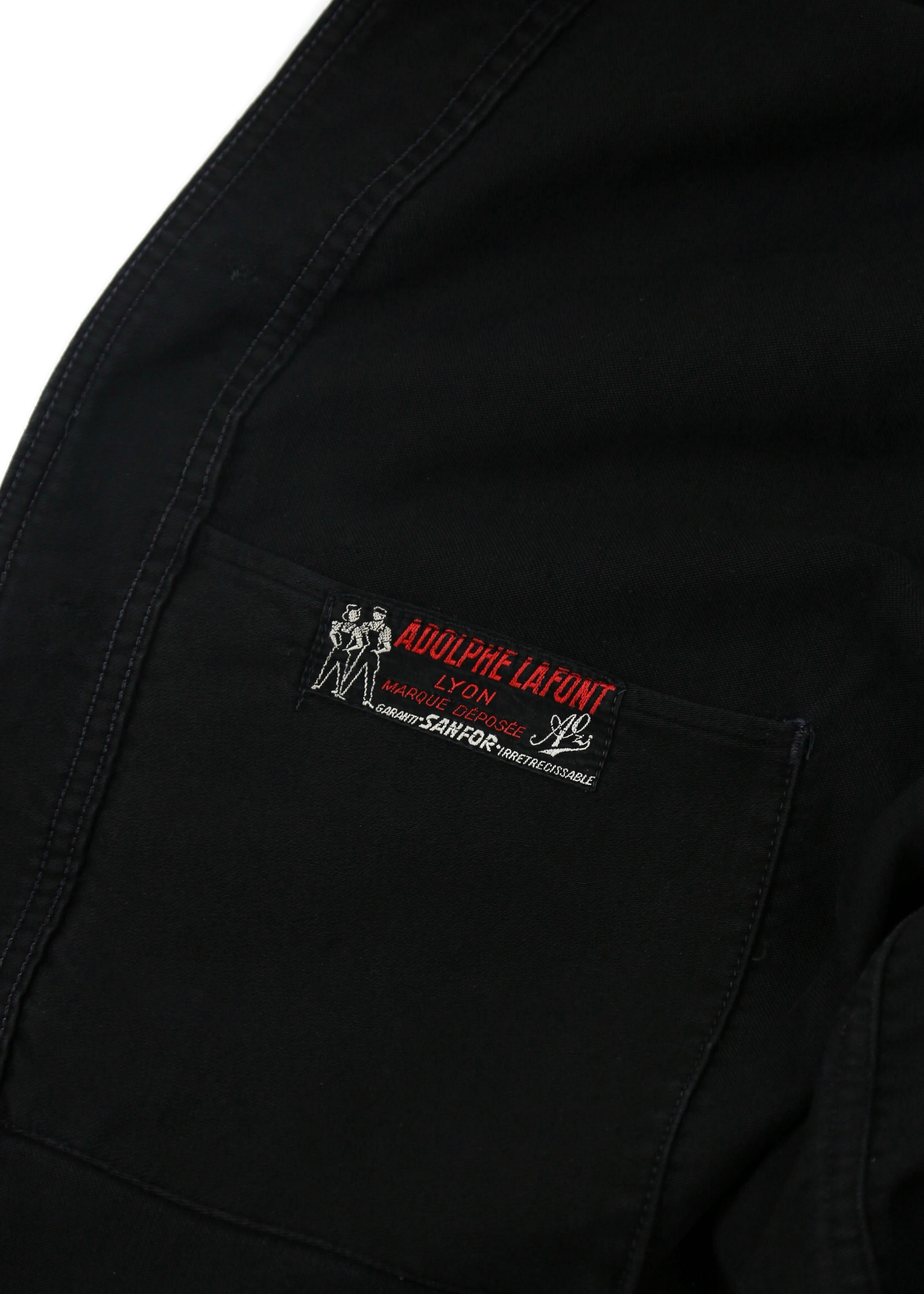 50’s~60’s French Black Moleskin Work Jacket
